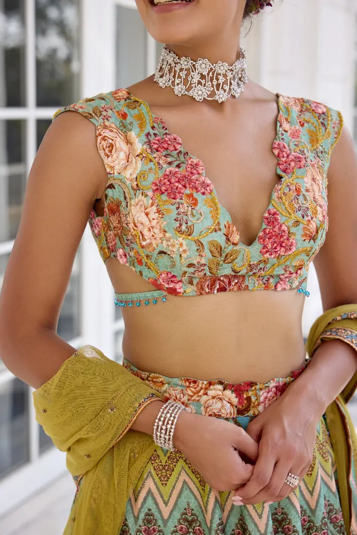 KALISTA - Pavika Lehenga Set