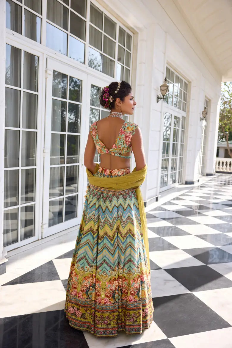 KALISTA - Pavika Lehenga Set