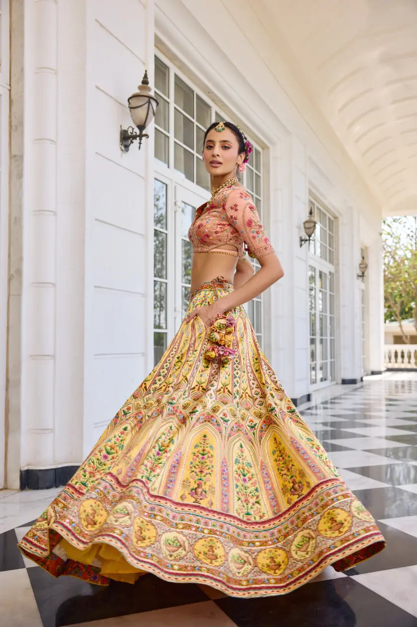 KALISTA - Nehmat Lehenga Set