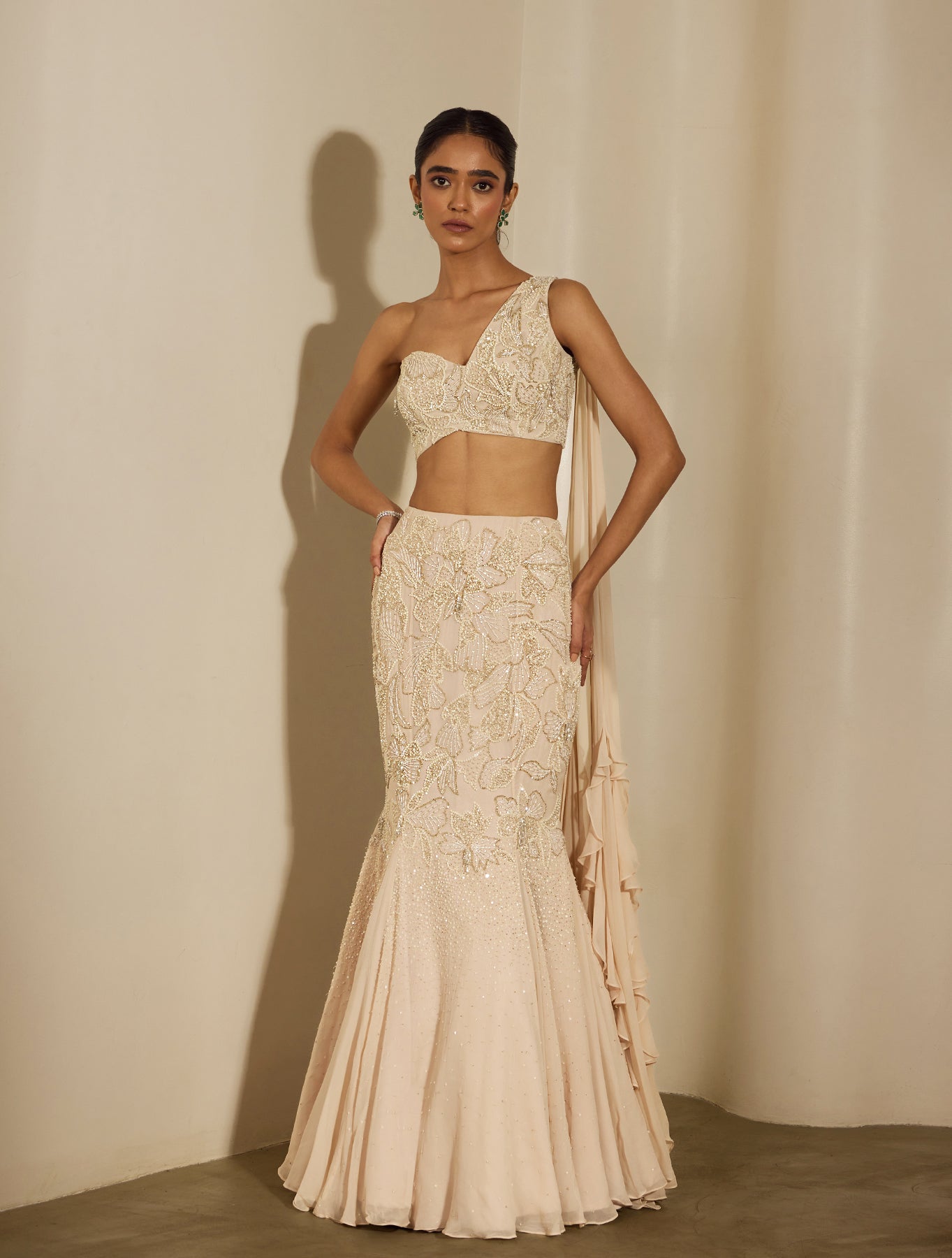 Shloka Khialani - Nirvaan Collection - Este- Top + Skirt