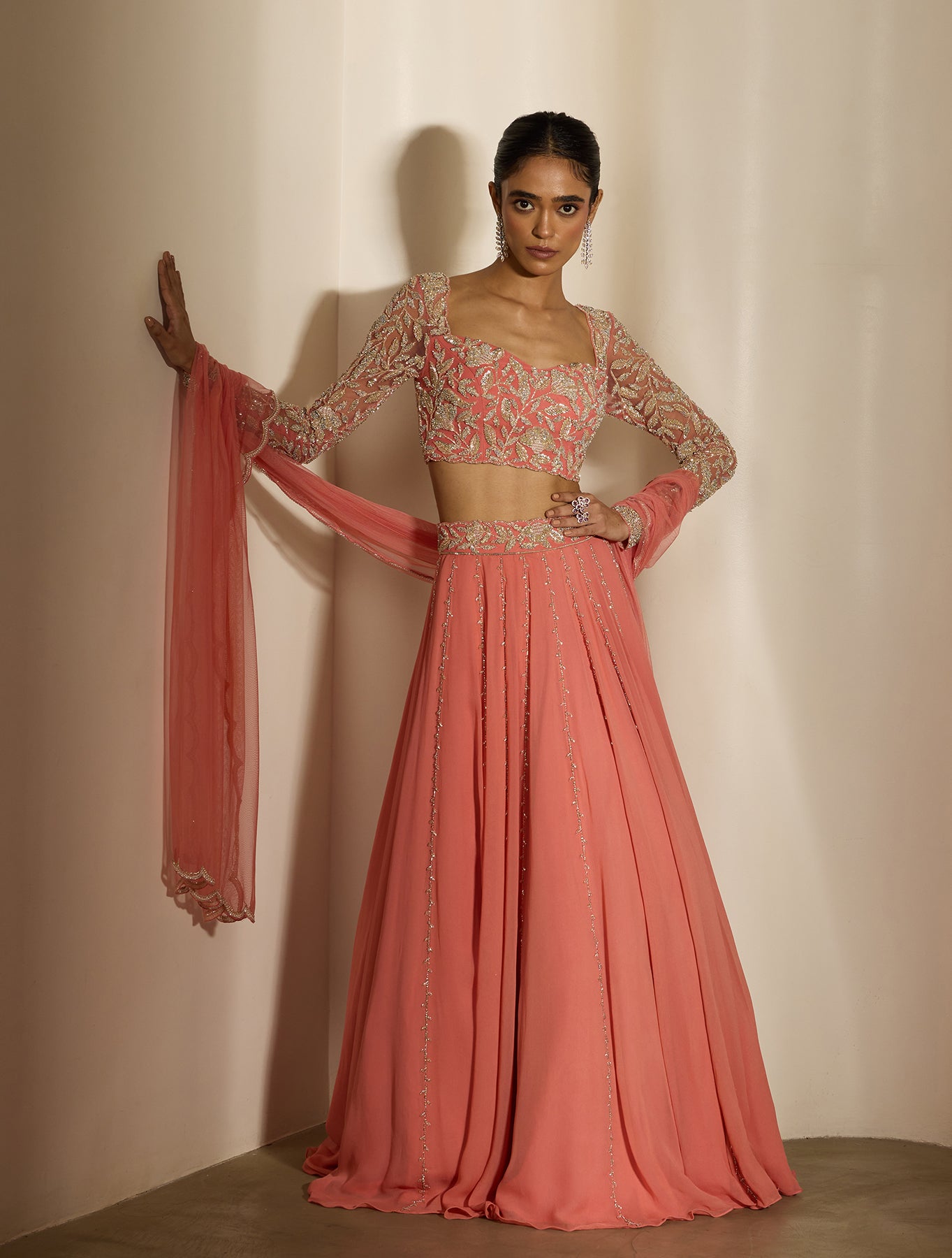 Shloka Khialani - Nirvaan Collection - Alyza- Lehenga