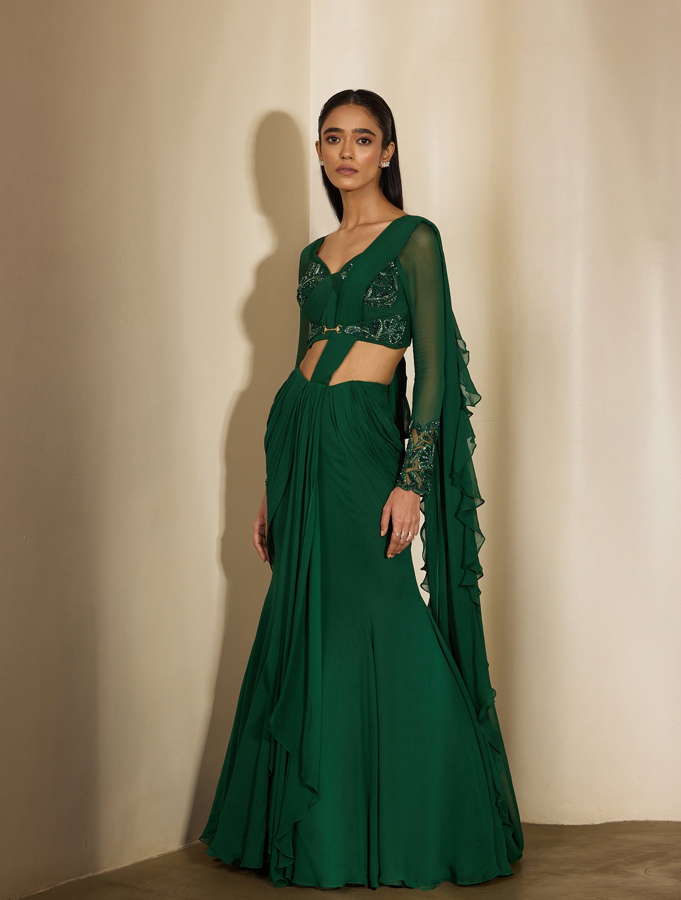Shloka Khialani - Nirvaan Collection - Maha - Sari.