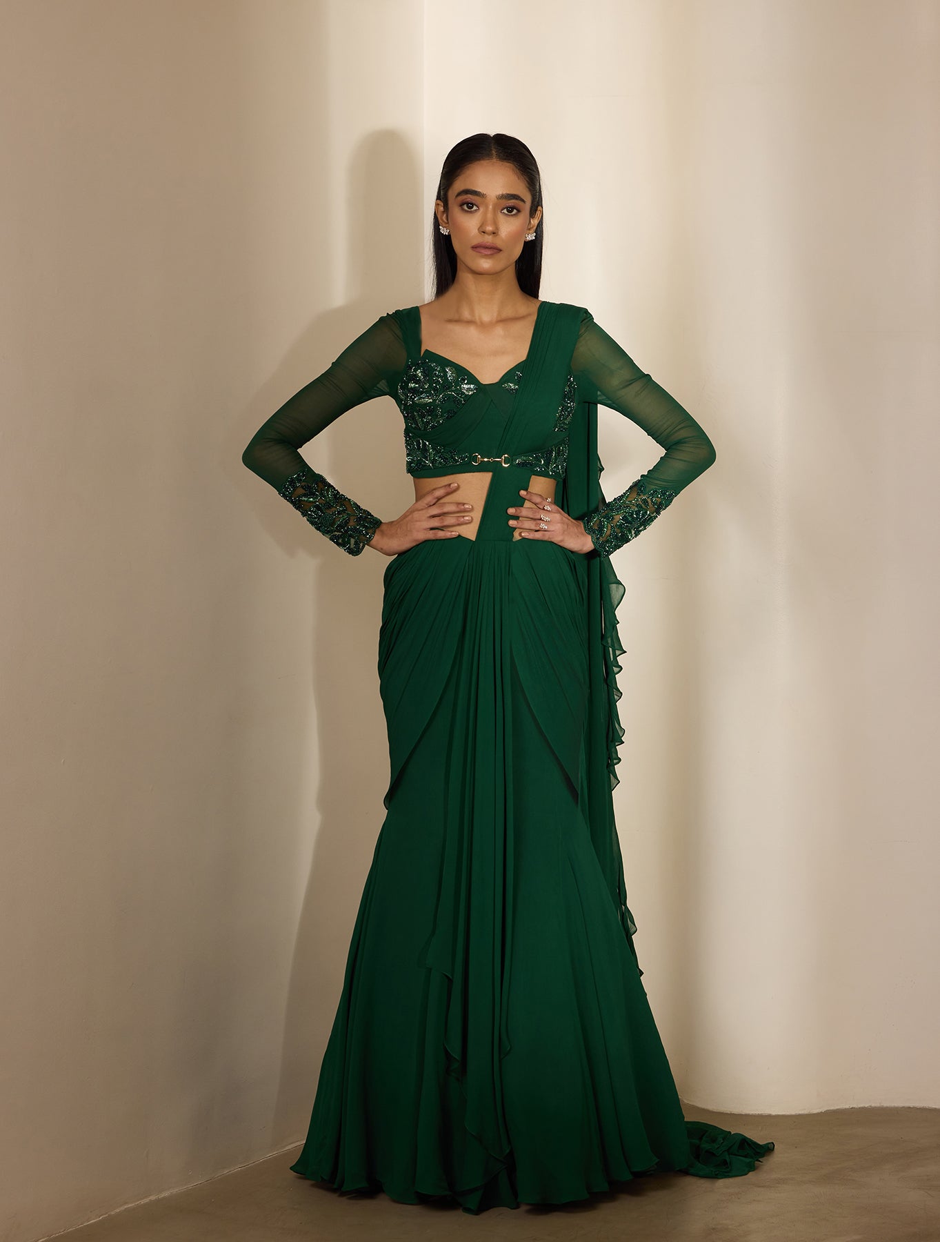 Shloka Khialani - Nirvaan Collection - Maha - Sari.