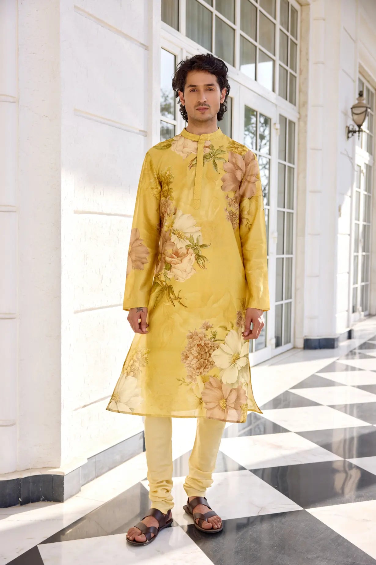 KALISTA - Ilyaz Kurta Set Yellow