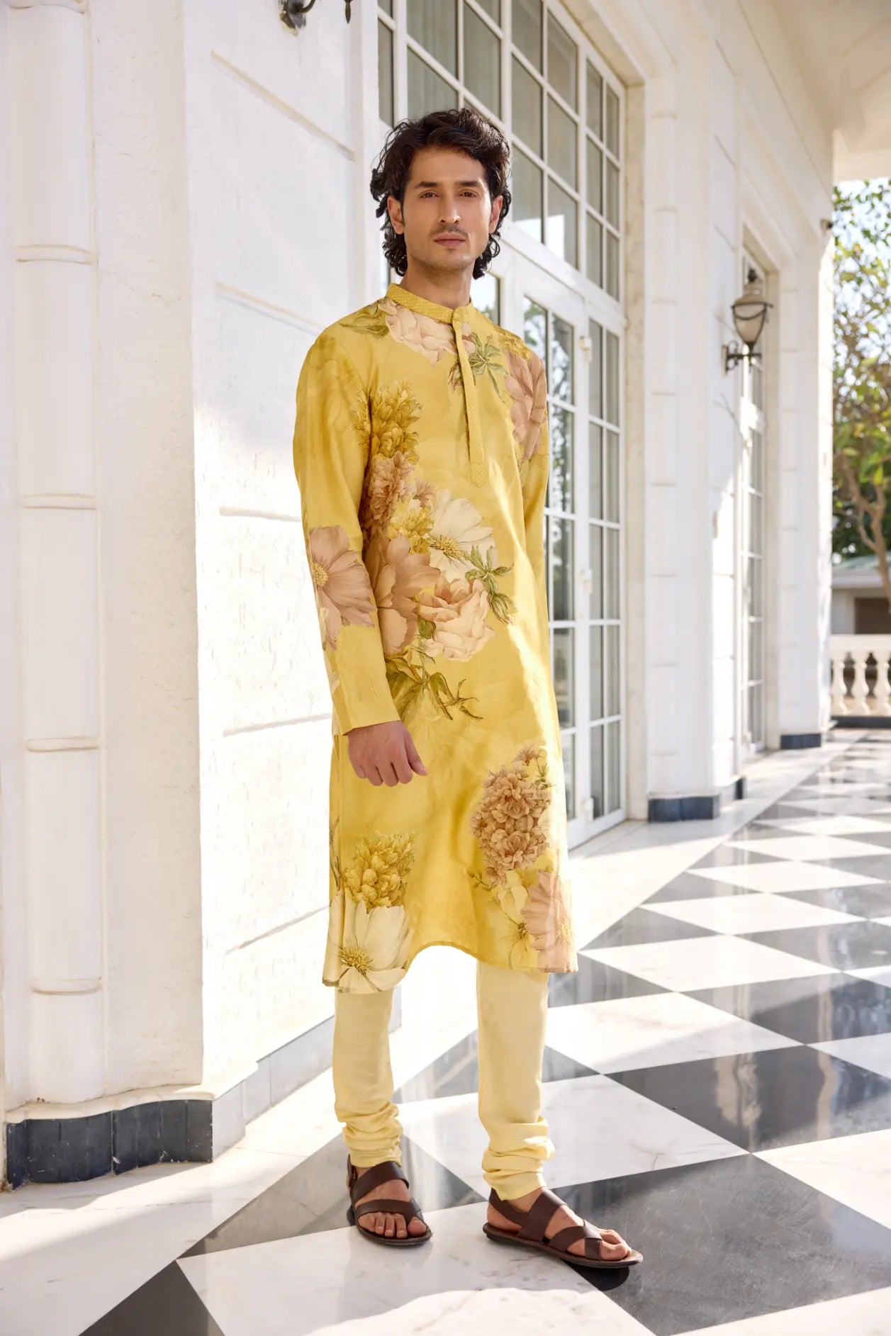 KALISTA - Ilyaz Kurta Set Yellow