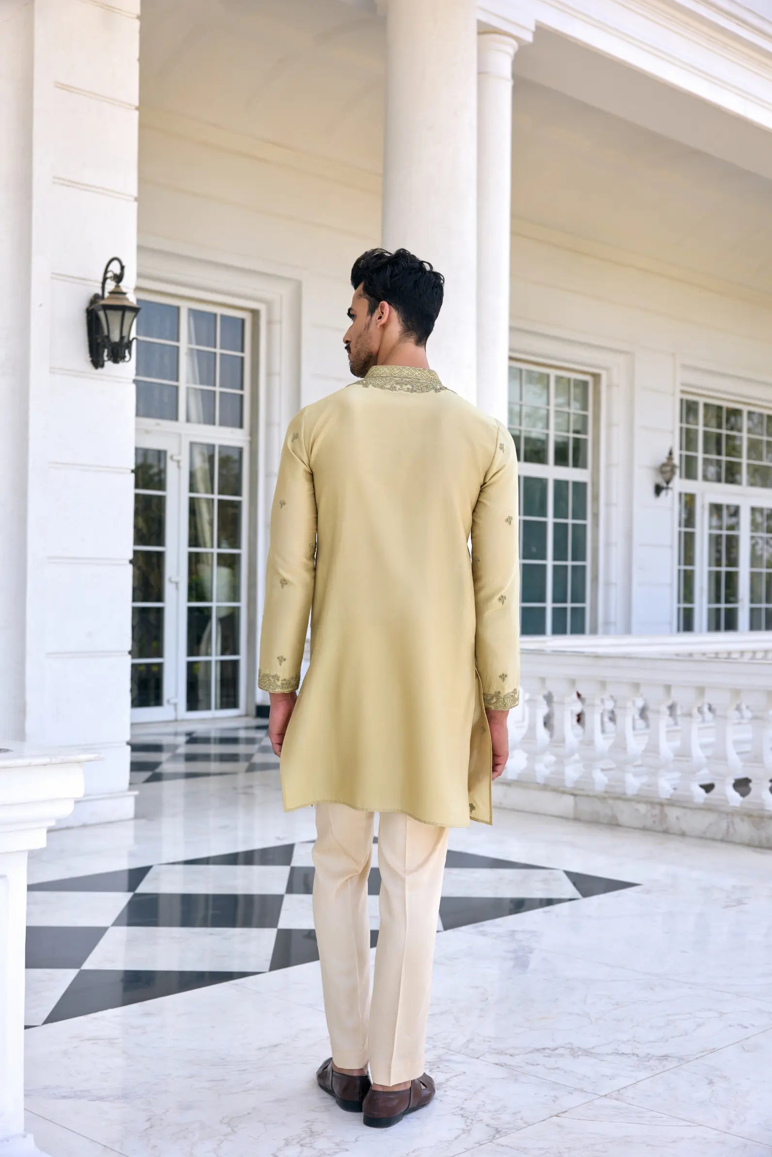 KALISTA - Ayaaz Kurta Set Ivory