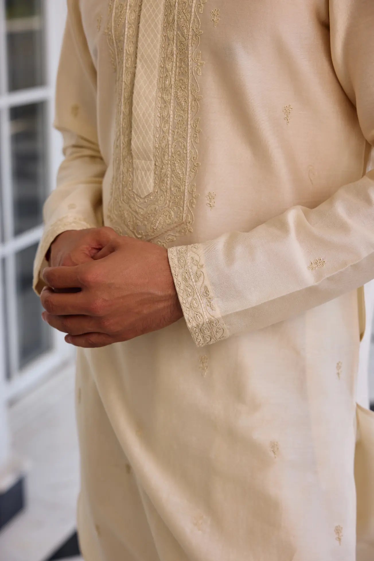 KALISTA - Ayaaz Kurta Set Ivory