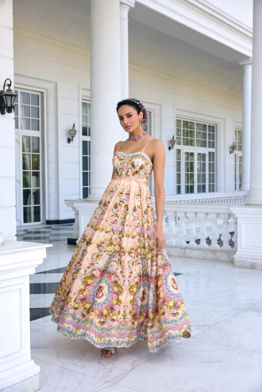 KALISTA - Vanessa Gown Peach