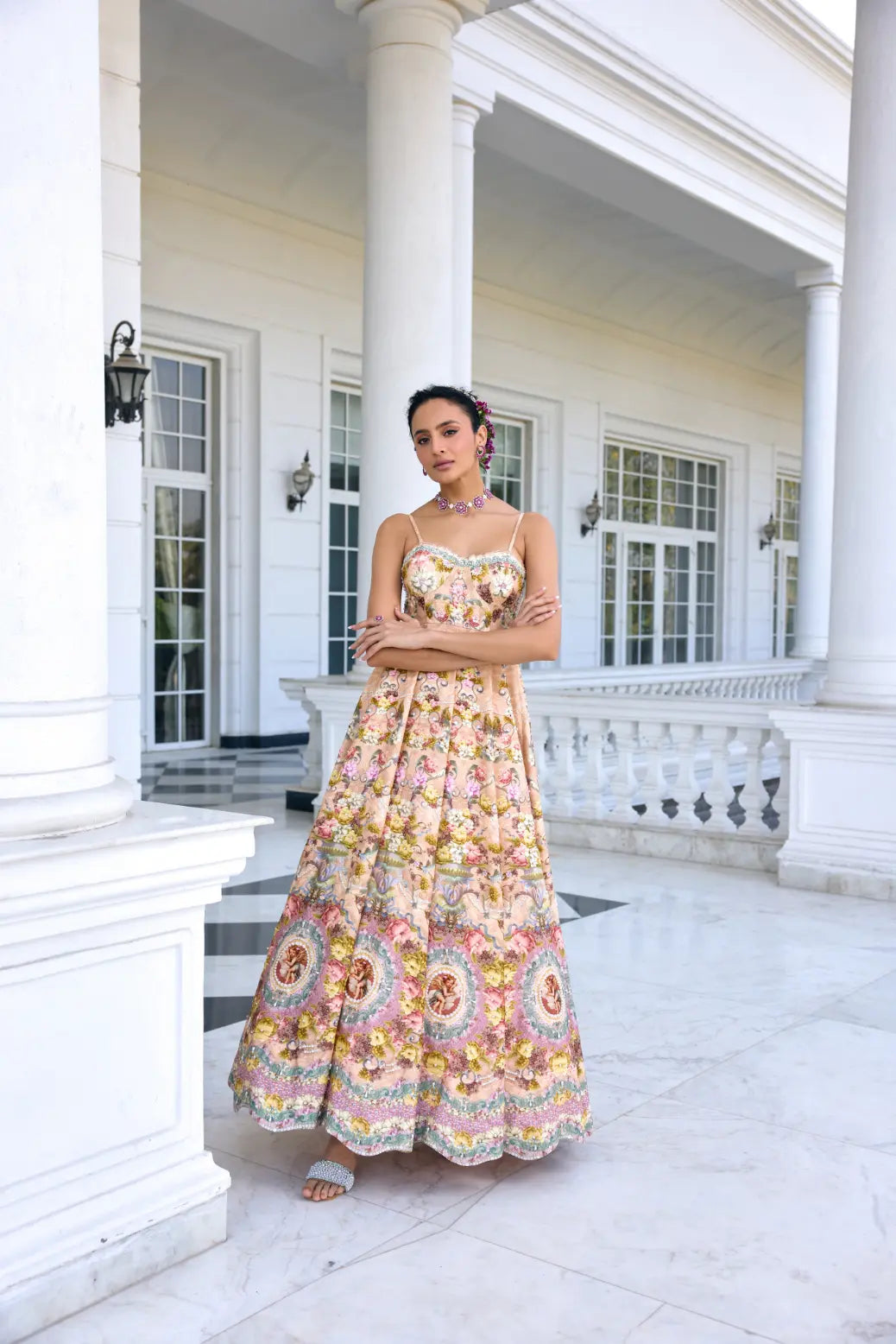 KALISTA - Vanessa Gown Peach