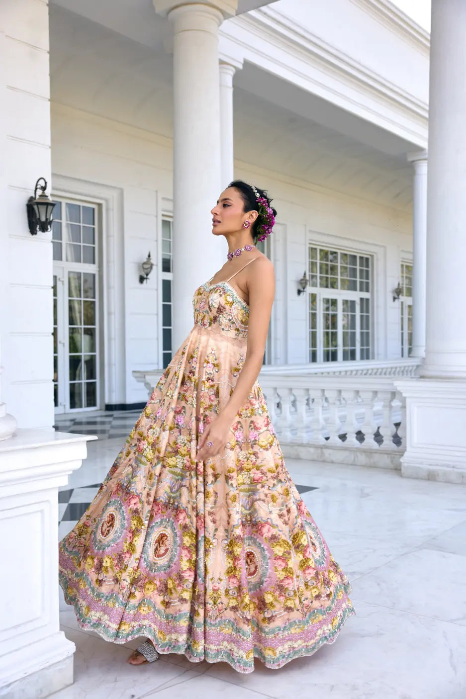 KALISTA - Vanessa Gown Peach