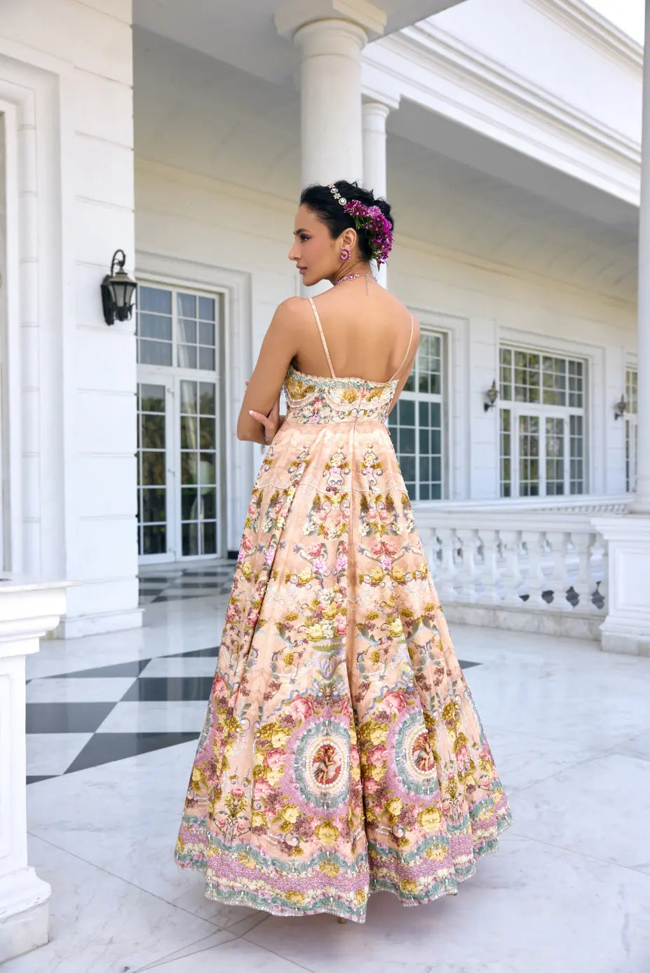 KALISTA - Vanessa Gown Peach