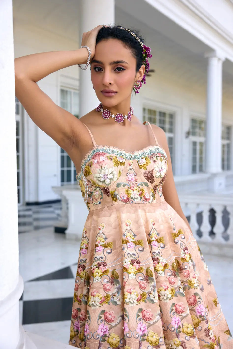 KALISTA - Vanessa Gown Peach