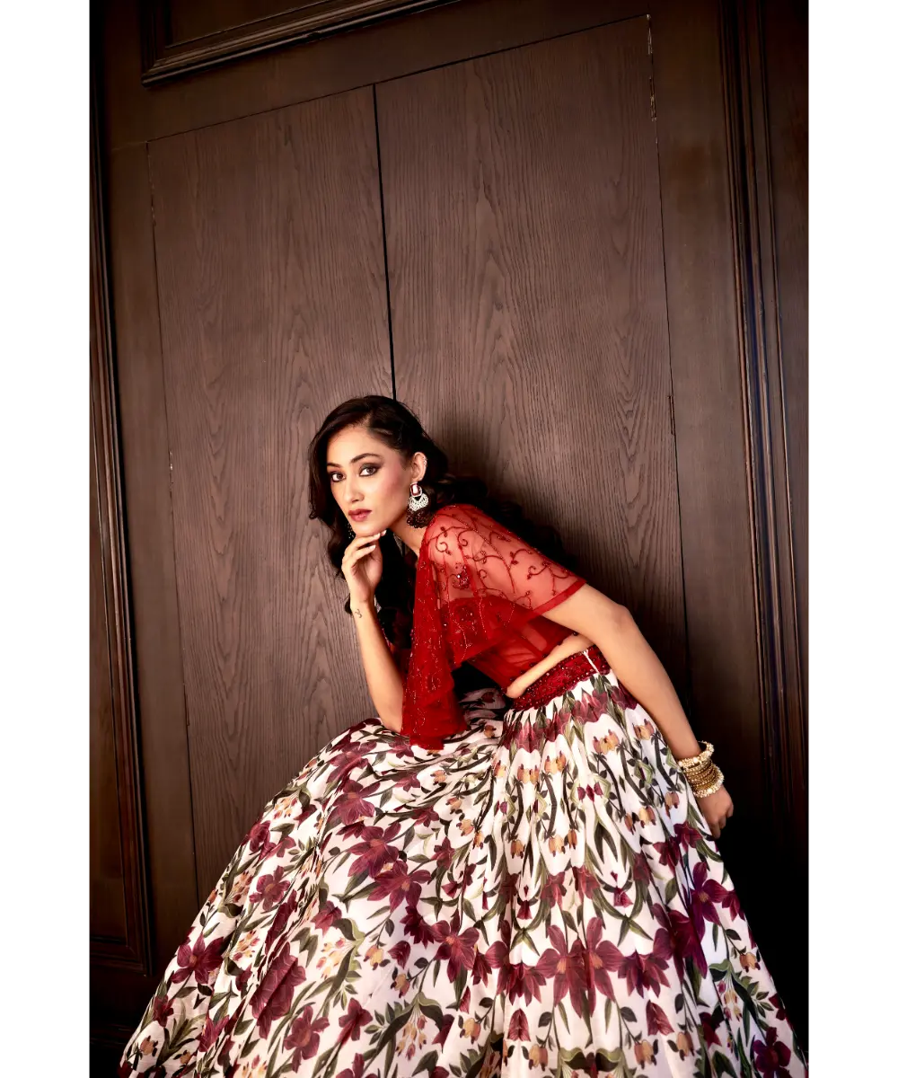 RASHIKA SHARMA - Saanjh lehenga set