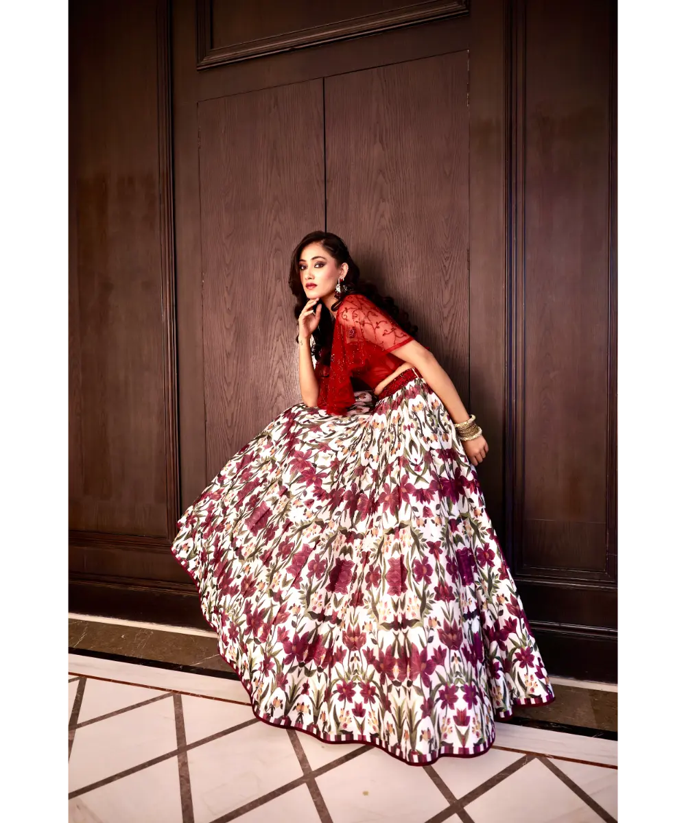 RASHIKA SHARMA - Saanjh lehenga set