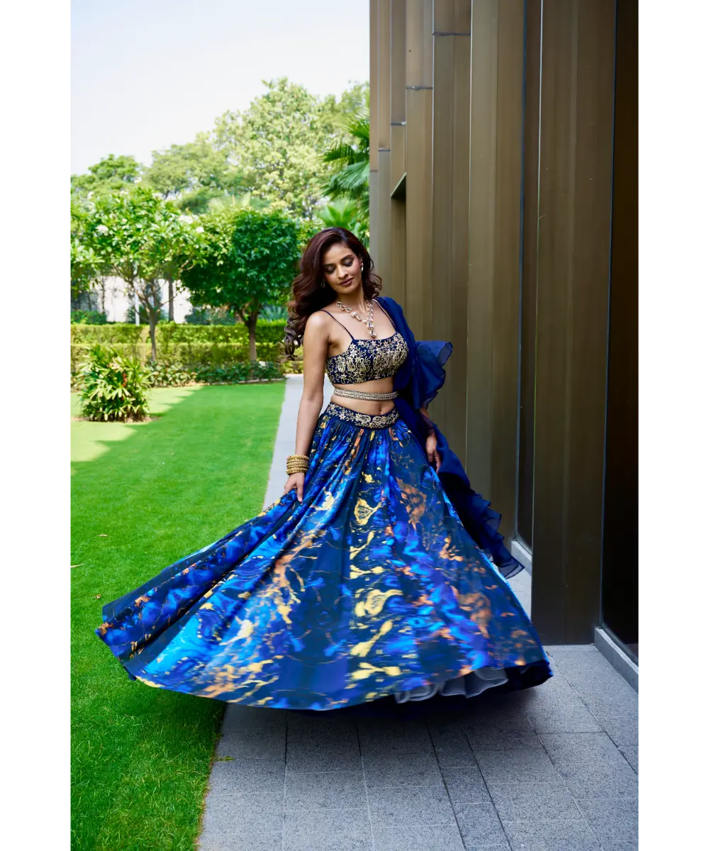 RASHIKA SHARMA - Meesha Lehenga set