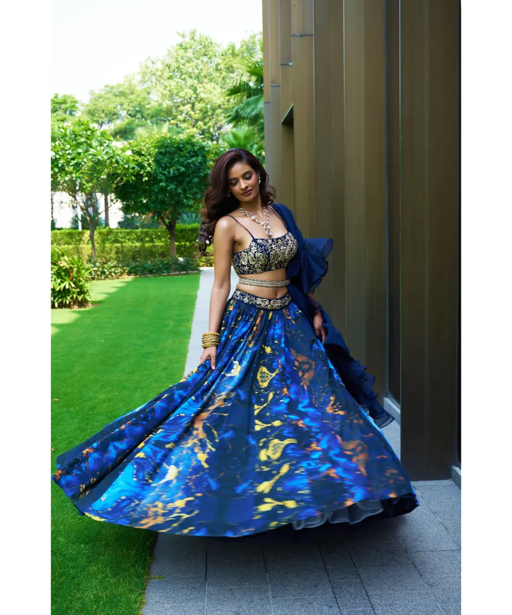 RASHIKA SHARMA - Meesha Lehenga set