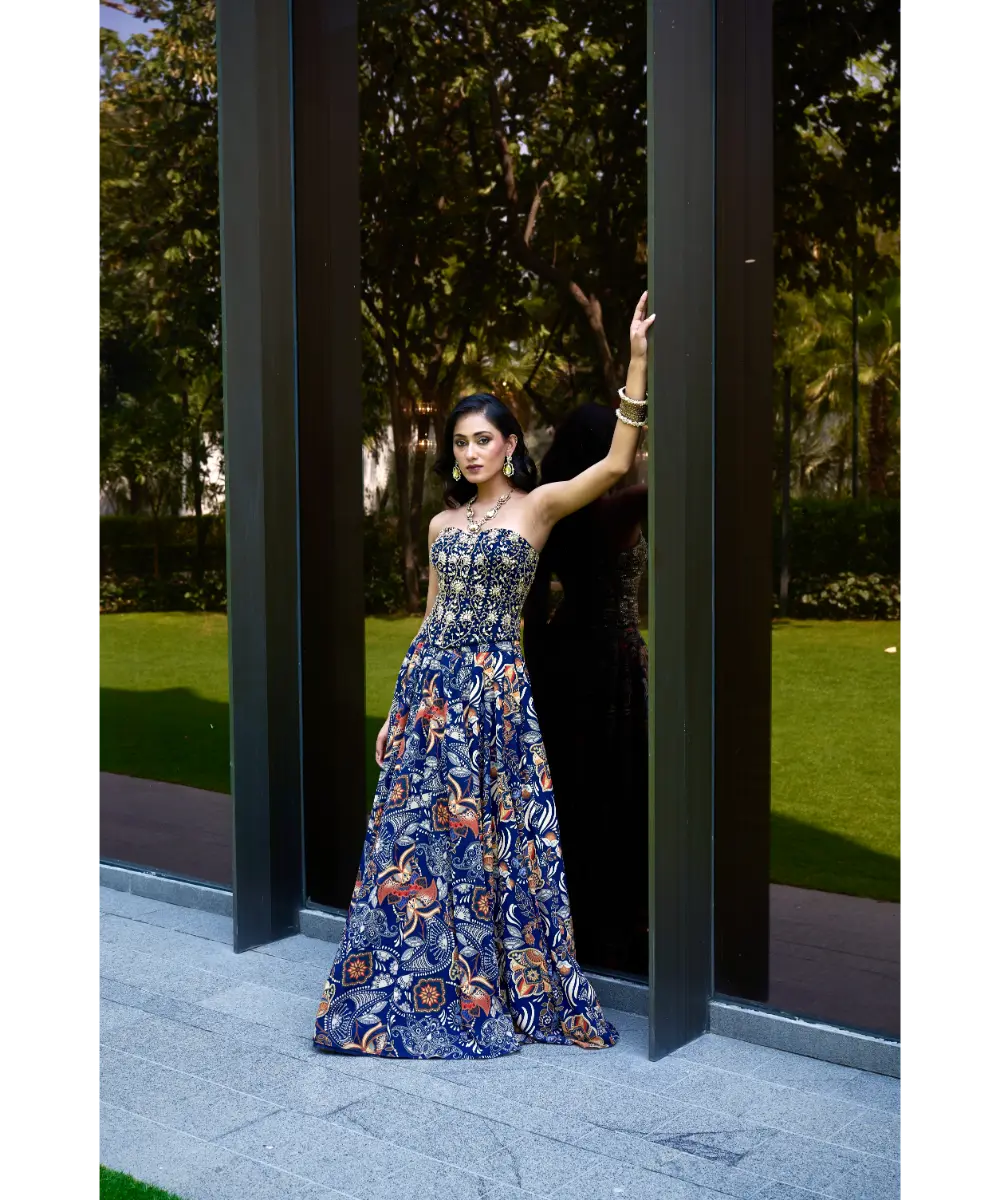 RASHIKA SHARMA - Shanaya Corset lehenga set