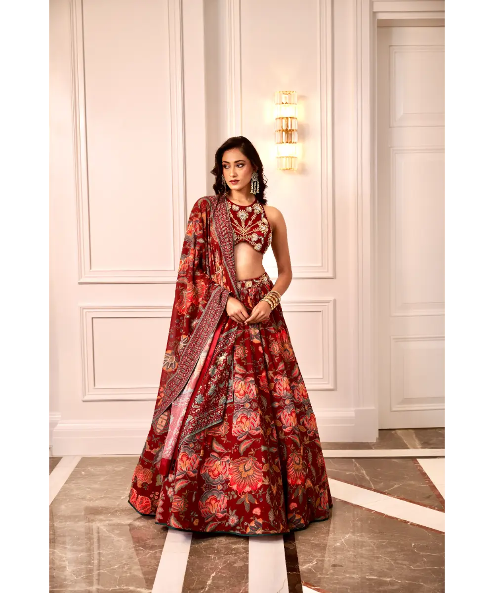 RASHIKA SHARMA - Nayira lehenga set