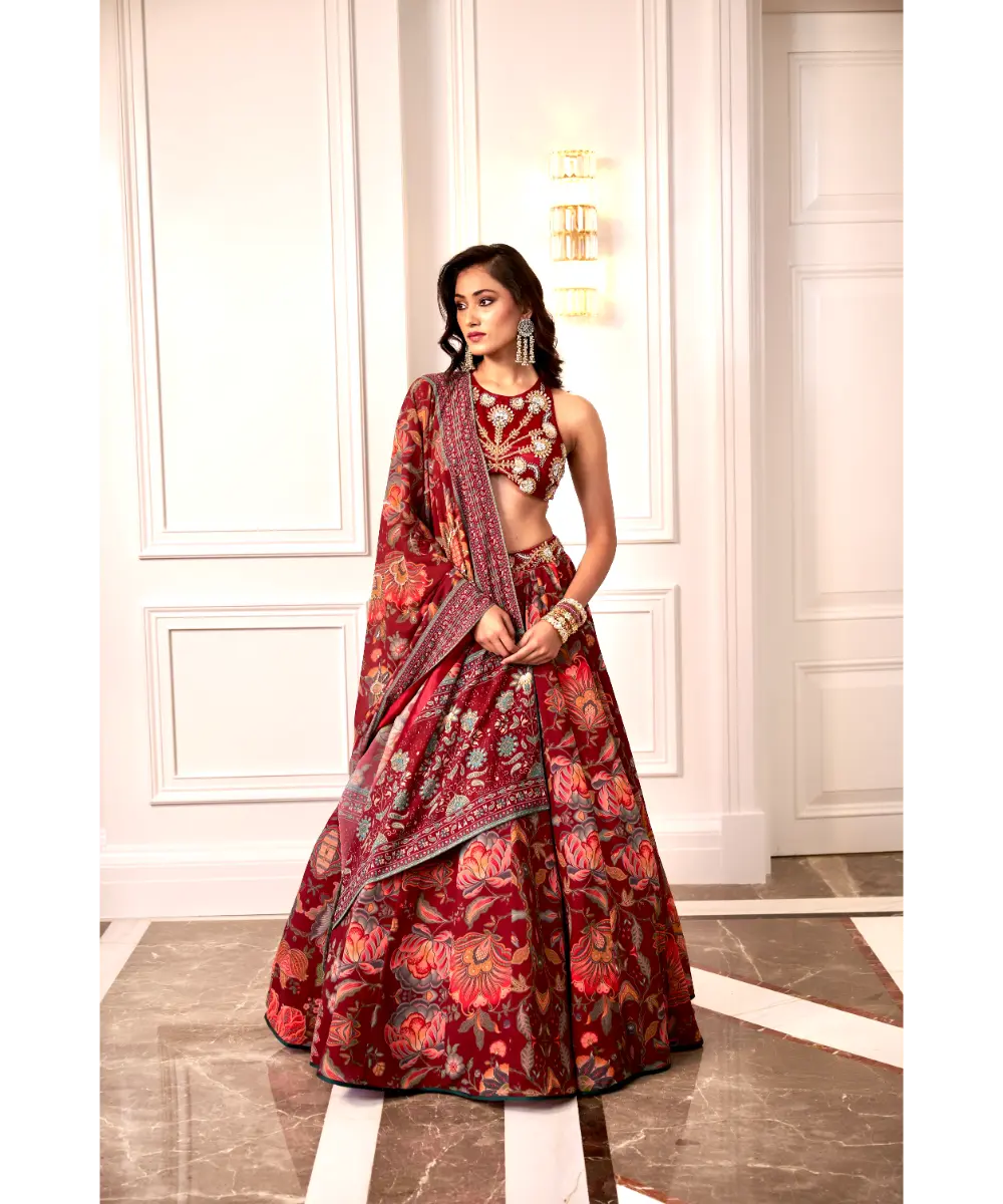 RASHIKA SHARMA - Nayira lehenga set