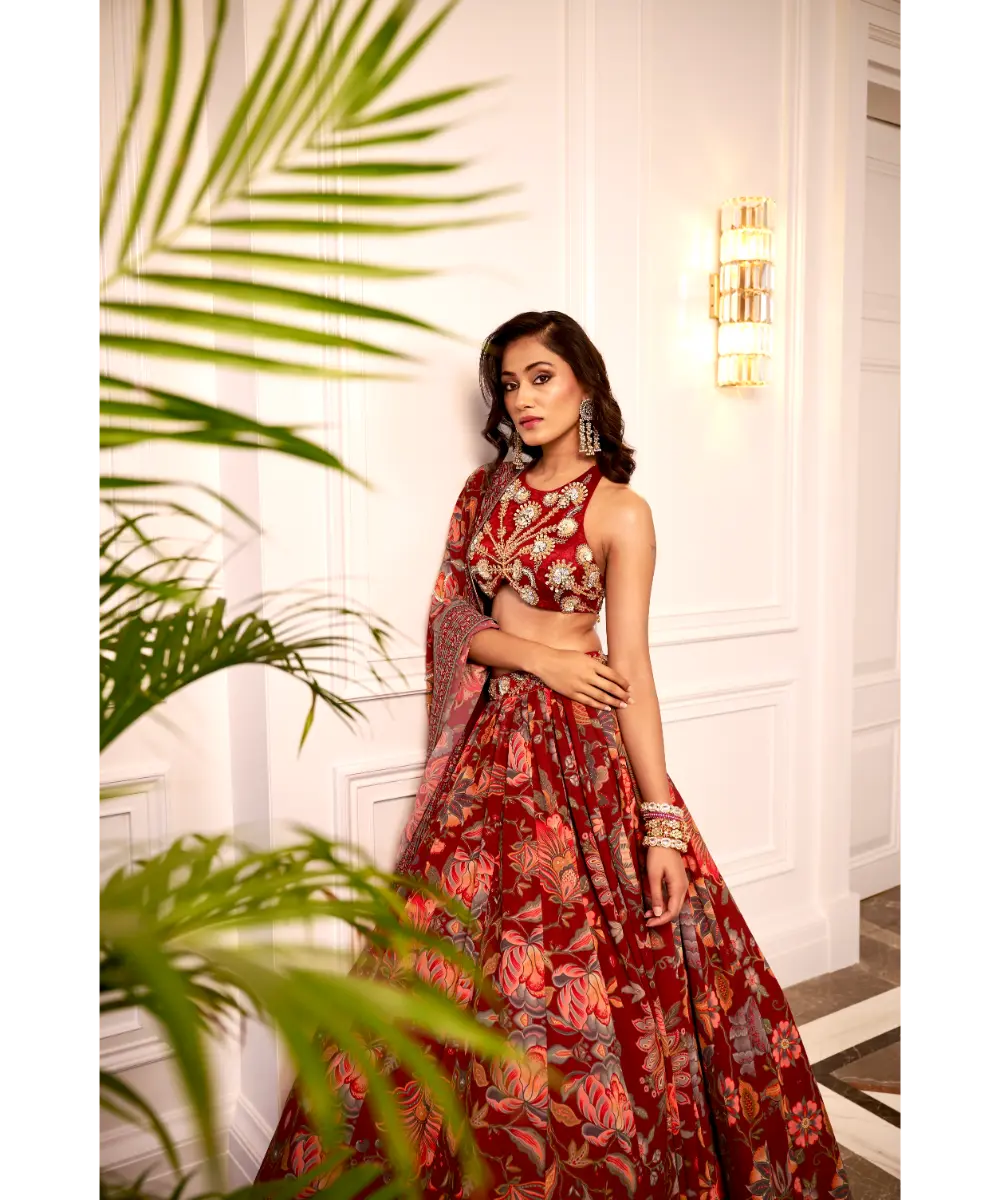 RASHIKA SHARMA - Nayira lehenga set