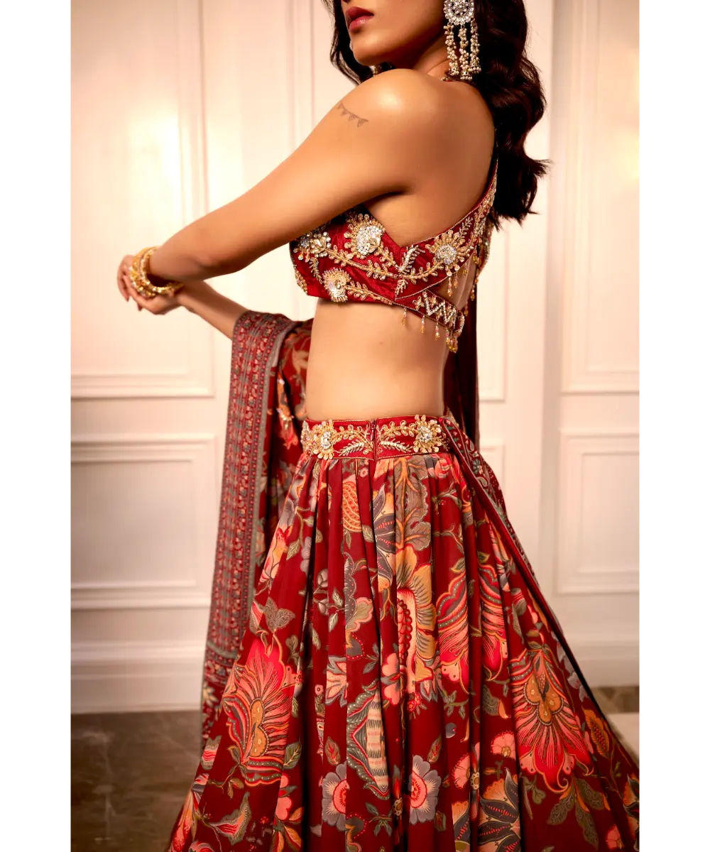 RASHIKA SHARMA - Nayira lehenga set