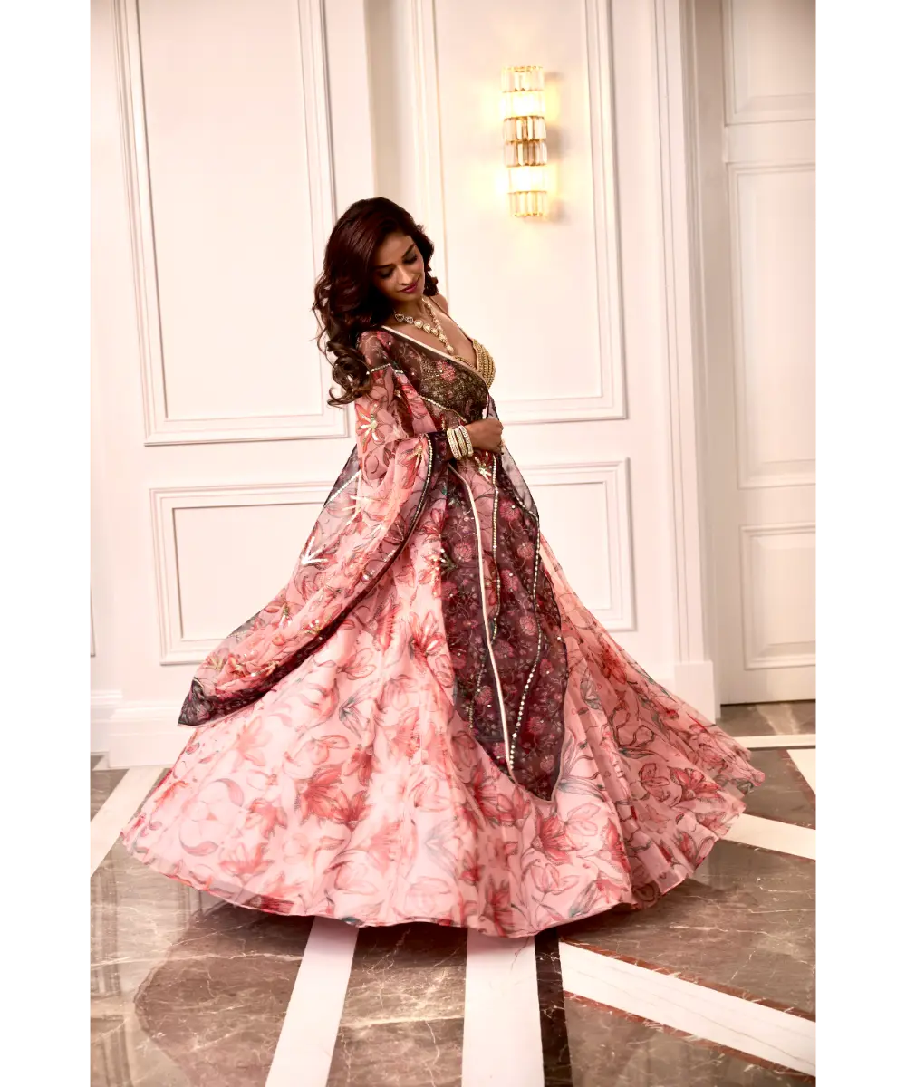 RASHIKA SHARMA - Kusha Lehenga set