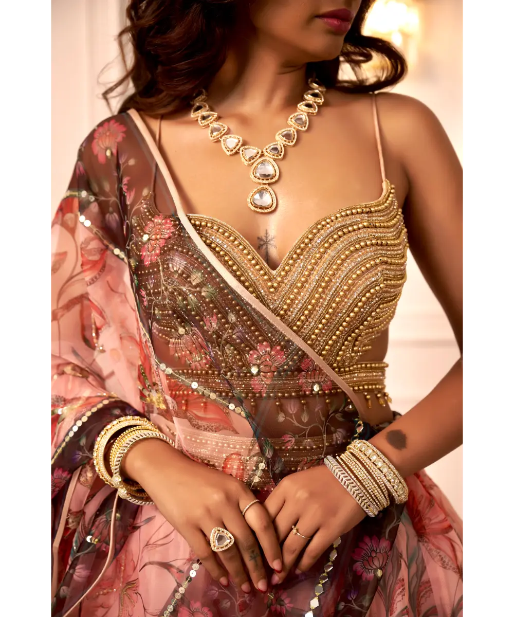 RASHIKA SHARMA - Kusha Lehenga set