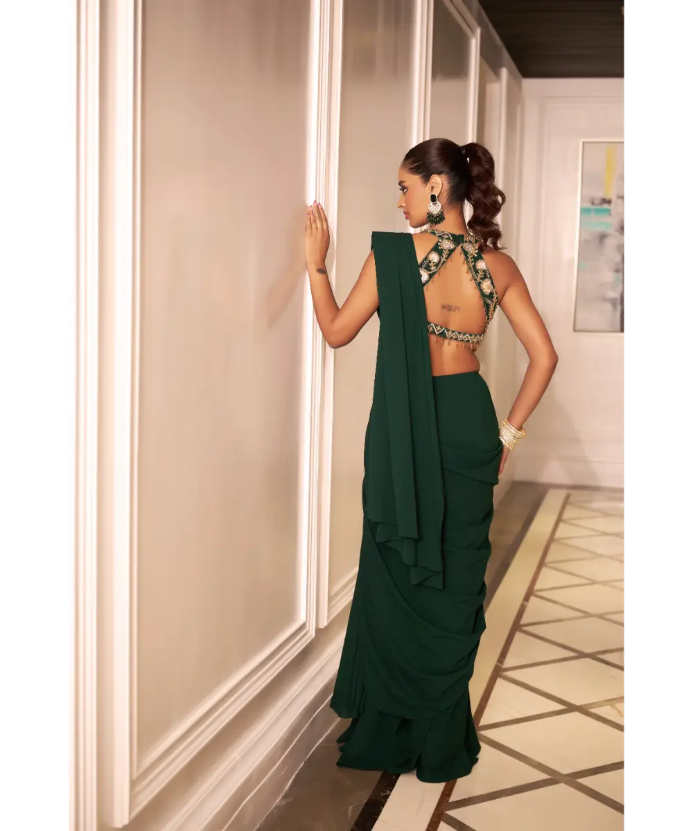 RASHIKA SHARMA - Siya drape saree set