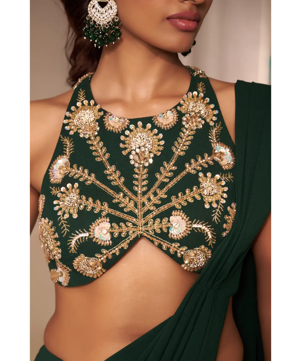 RASHIKA SHARMA - Siya drape saree set