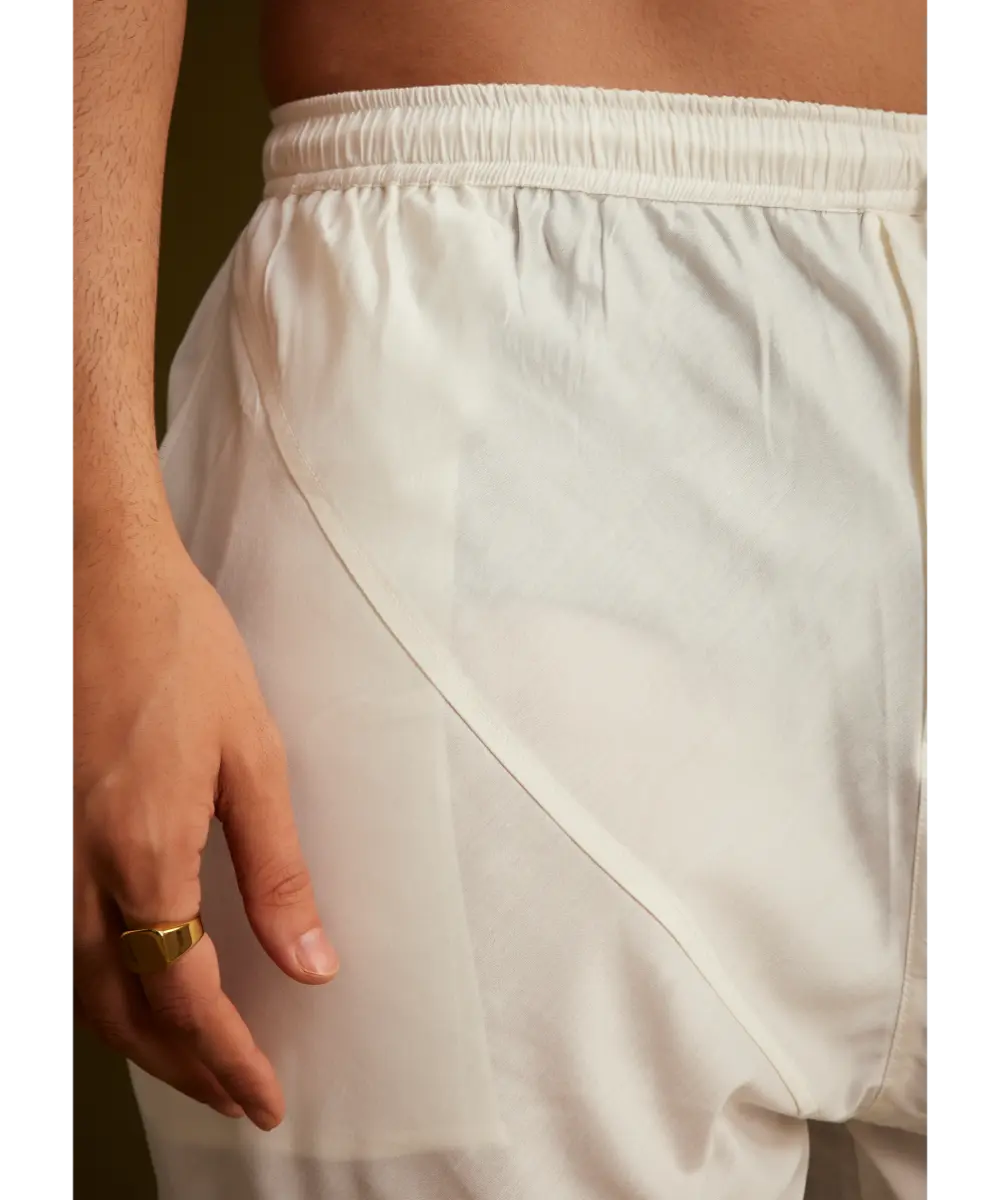 KALKI - Beige Zardozi Embroidered Sherwani With Matching Dupatta