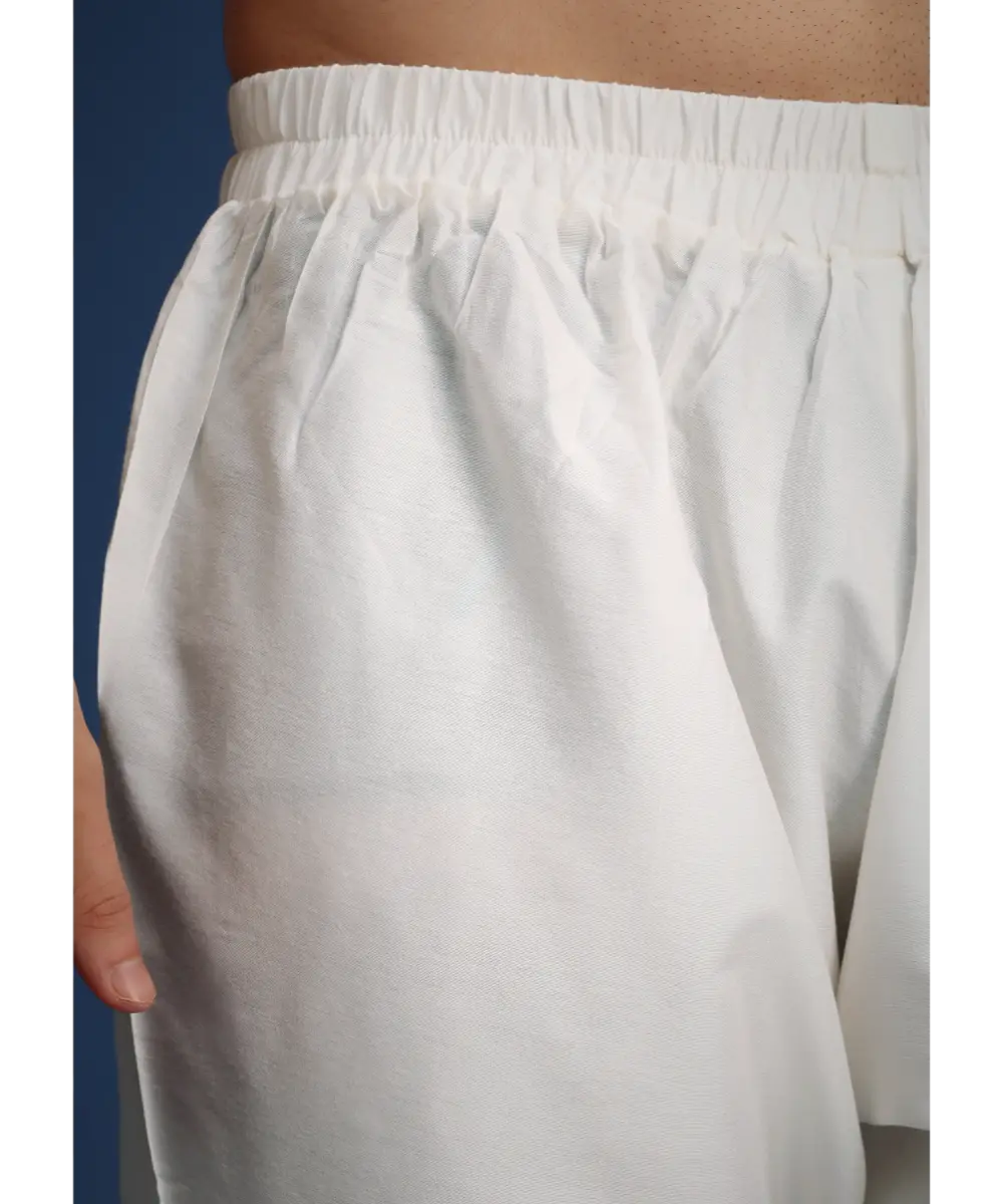 KALKI - Off White Lucknowi Sherwani Set With Sequin Work