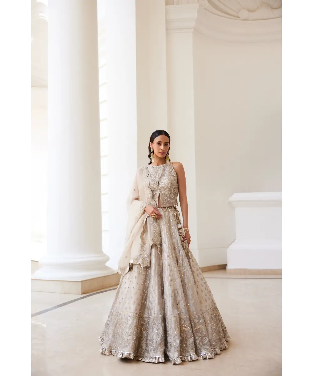 SANYA GULATI - Tissue Lehenga Set