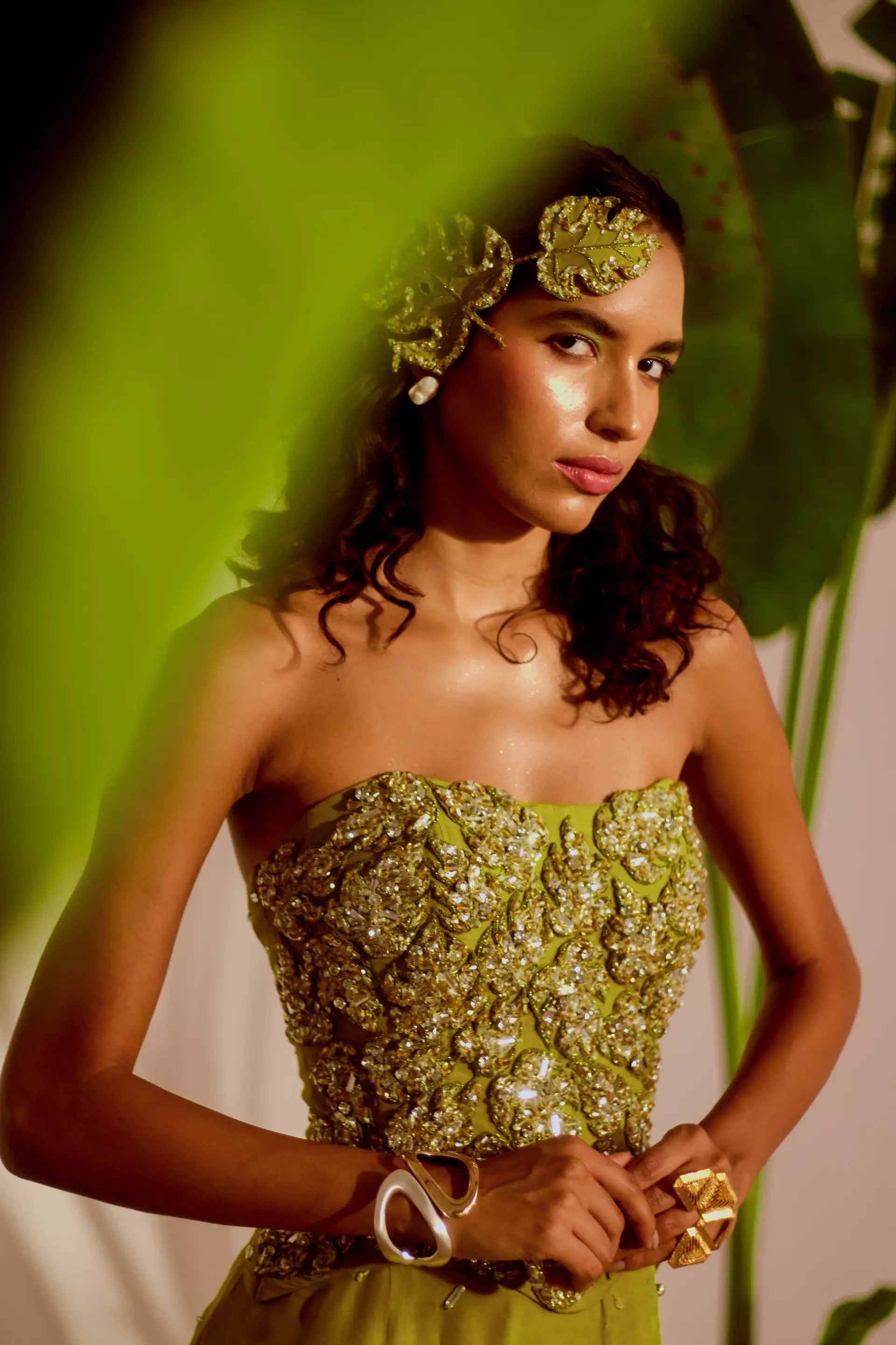 SILKY BINDRA - Skirt Set