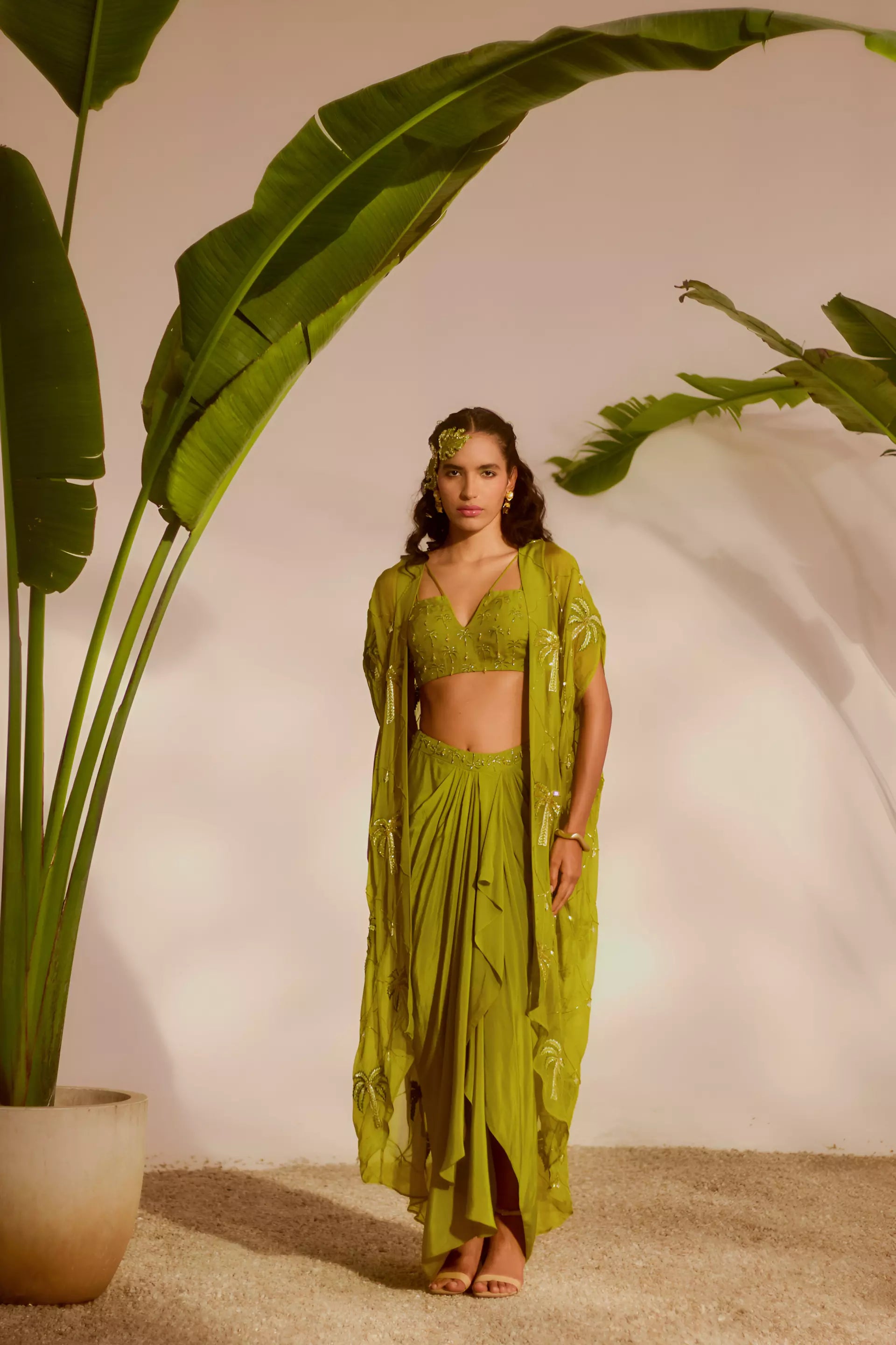 SILKY BINDRA - Skirt Set