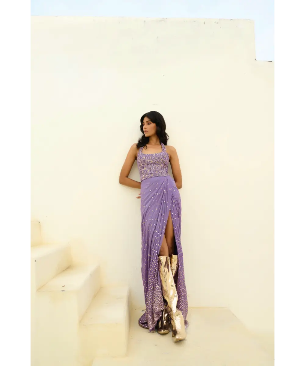 CHAMEE AND PALAK - Zia Slit Skirt