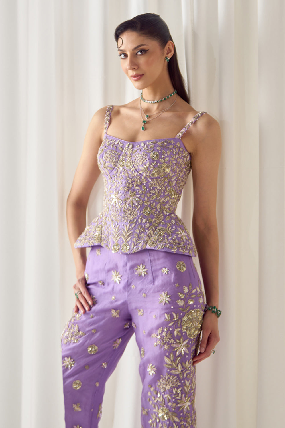 Sanya Gulati - Lavender Co-ord Set from Jawaani Janeman