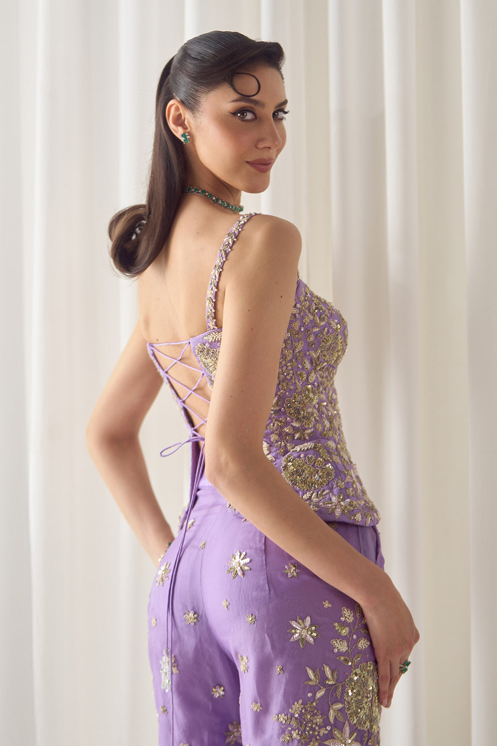 Sanya Gulati - Lavender Co-ord Set from Jawaani Janeman