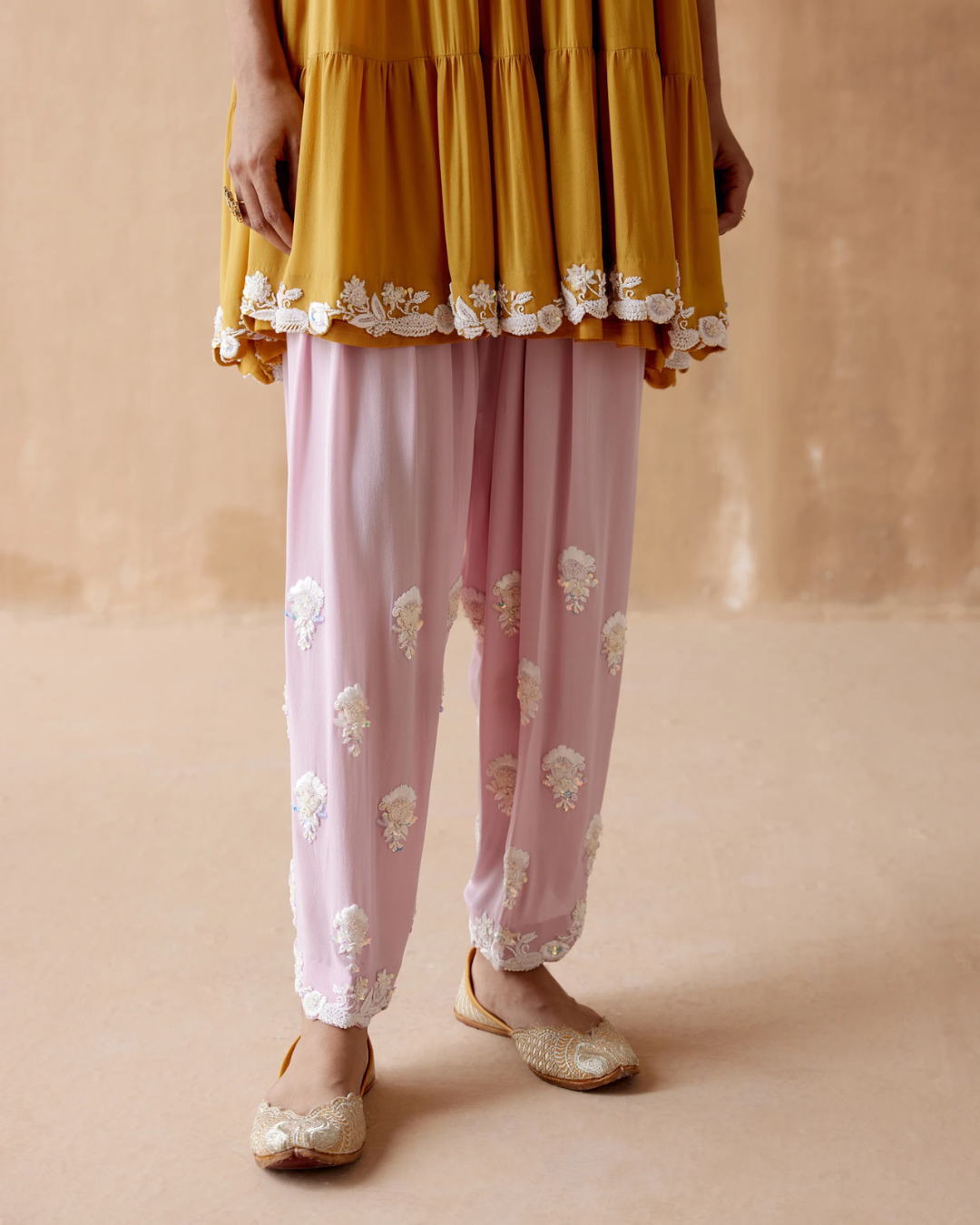 Aman Takyar - Mustard Kurta Set From Albeli