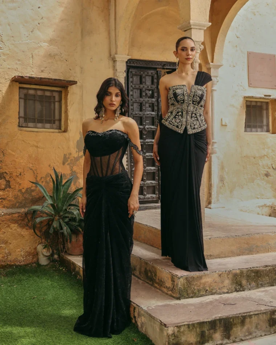 Label Moni K - Ada Gown From Naqsh