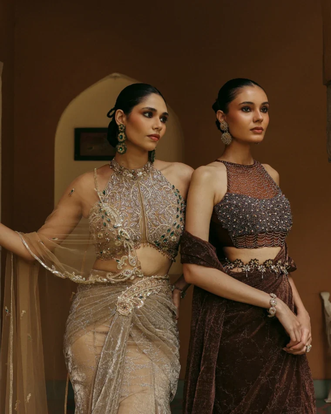 Label Moni K - Rooh Saree From Naqsh