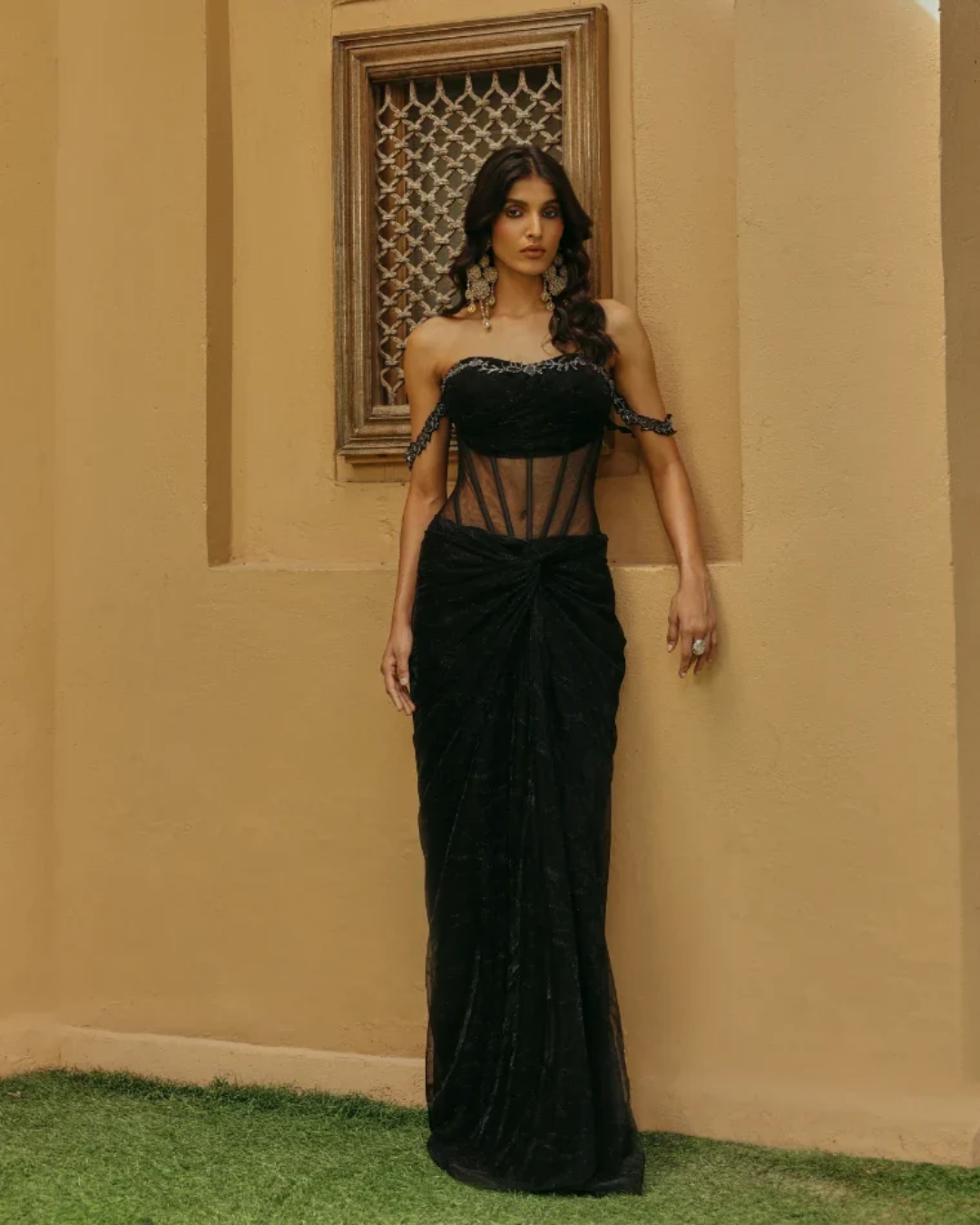 Label Moni K - Ada Gown From Naqsh