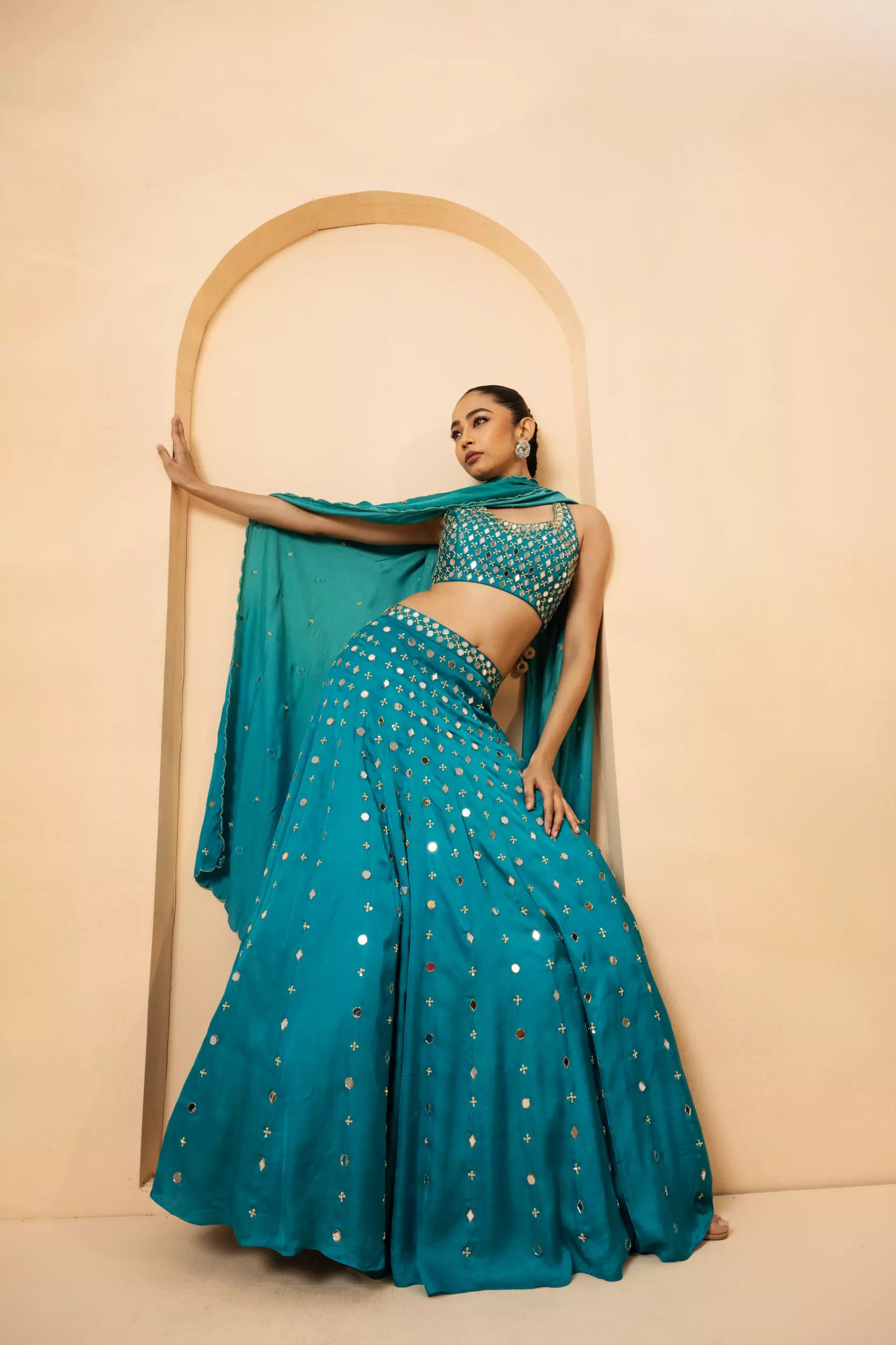 QUENCH A THIRST - Lehenga Set