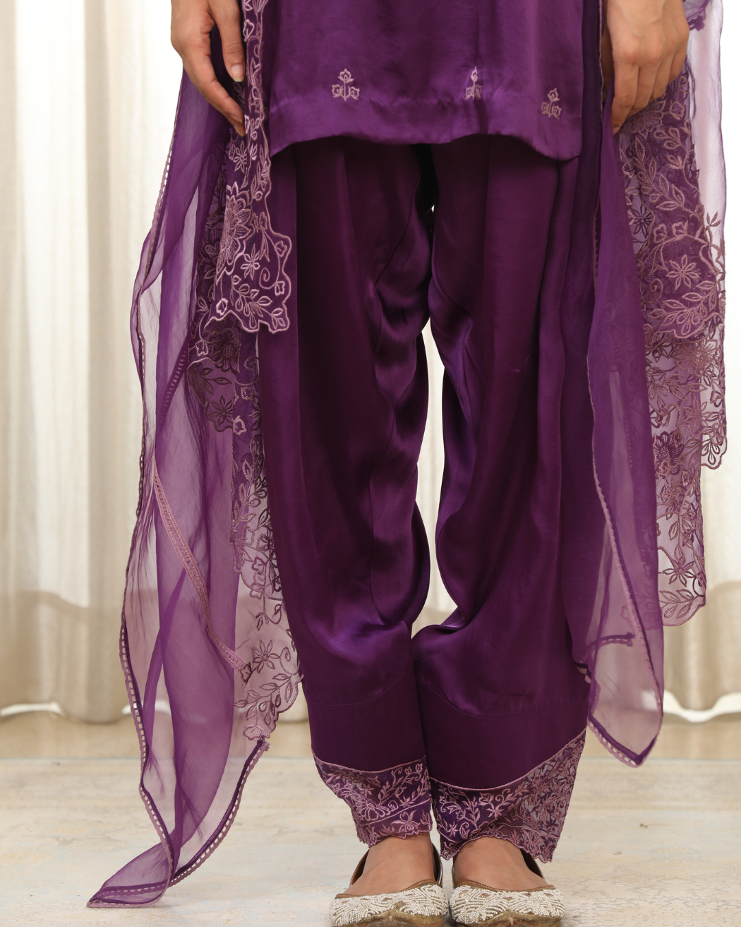 Esha Koul - Purple Kurta Set