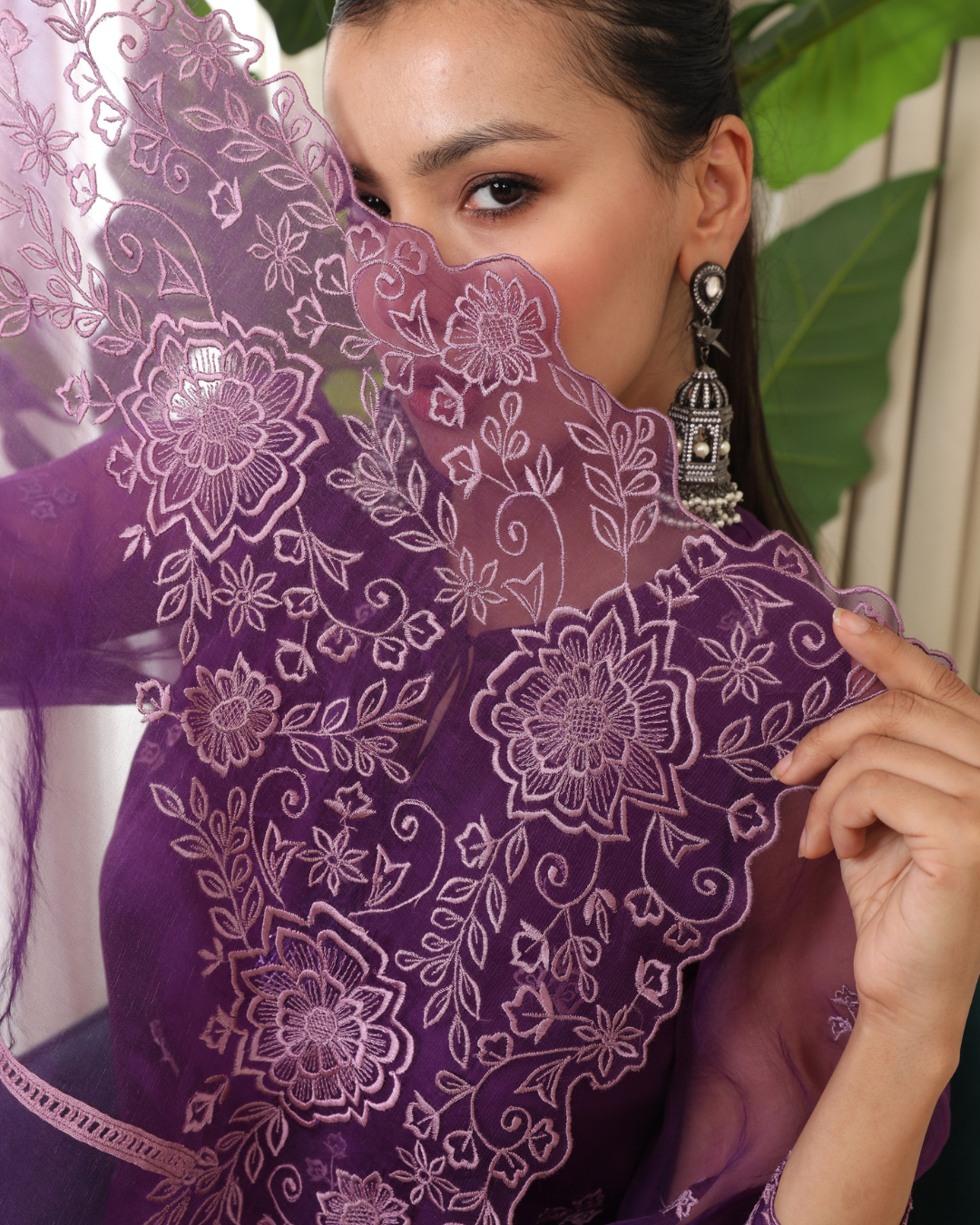 Esha Koul - Purple Kurta Set