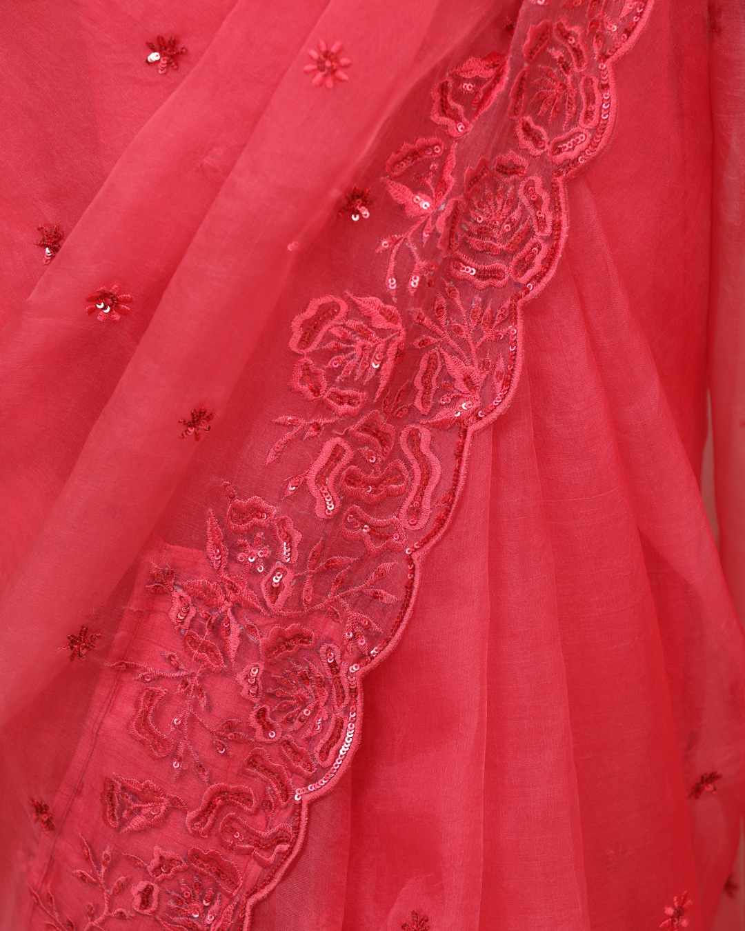 Esha Koul - Pink Nyra Saree Set