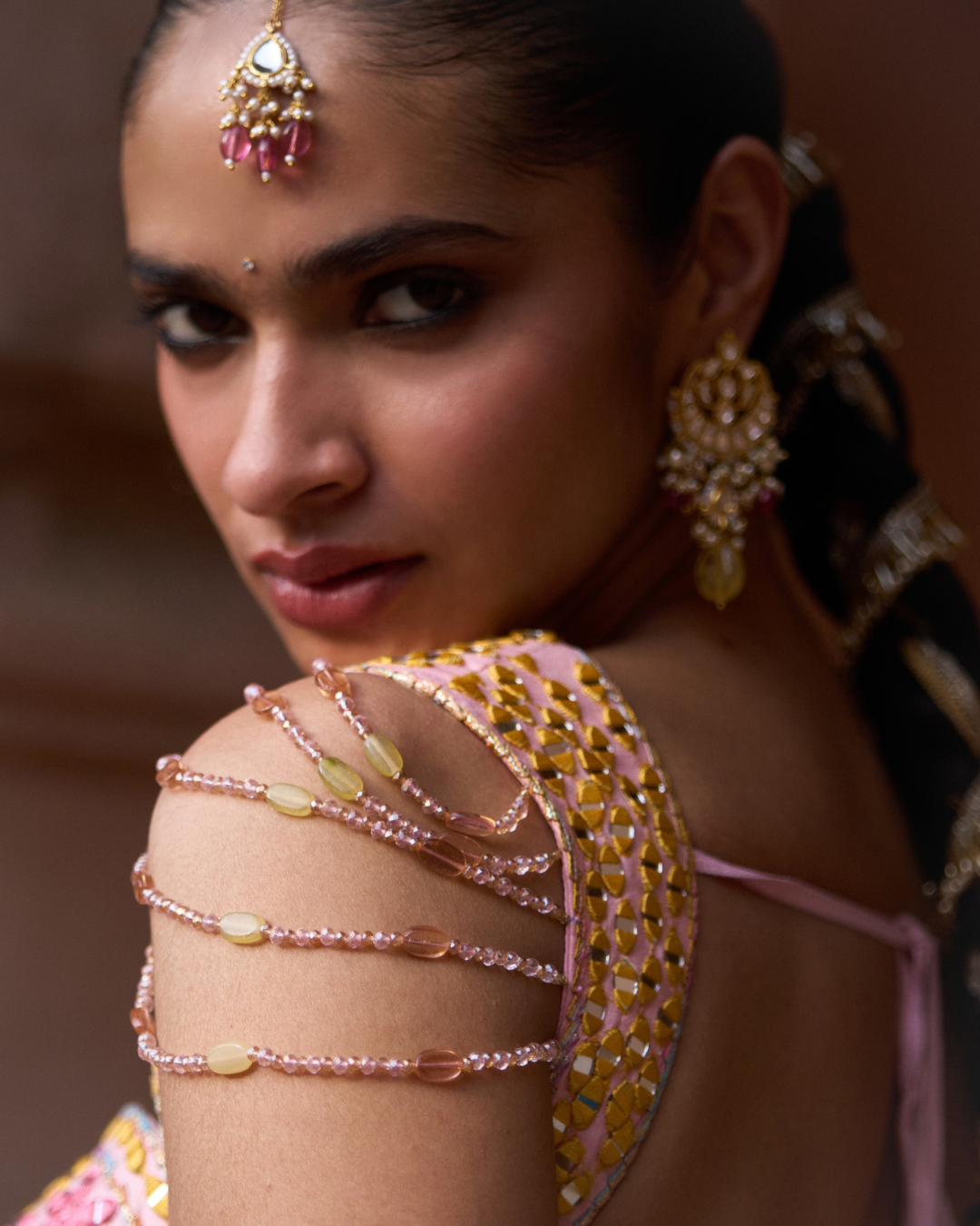 Angad Singh - SAVERA — Multi Raw Silk Lehenga Set From Zariya