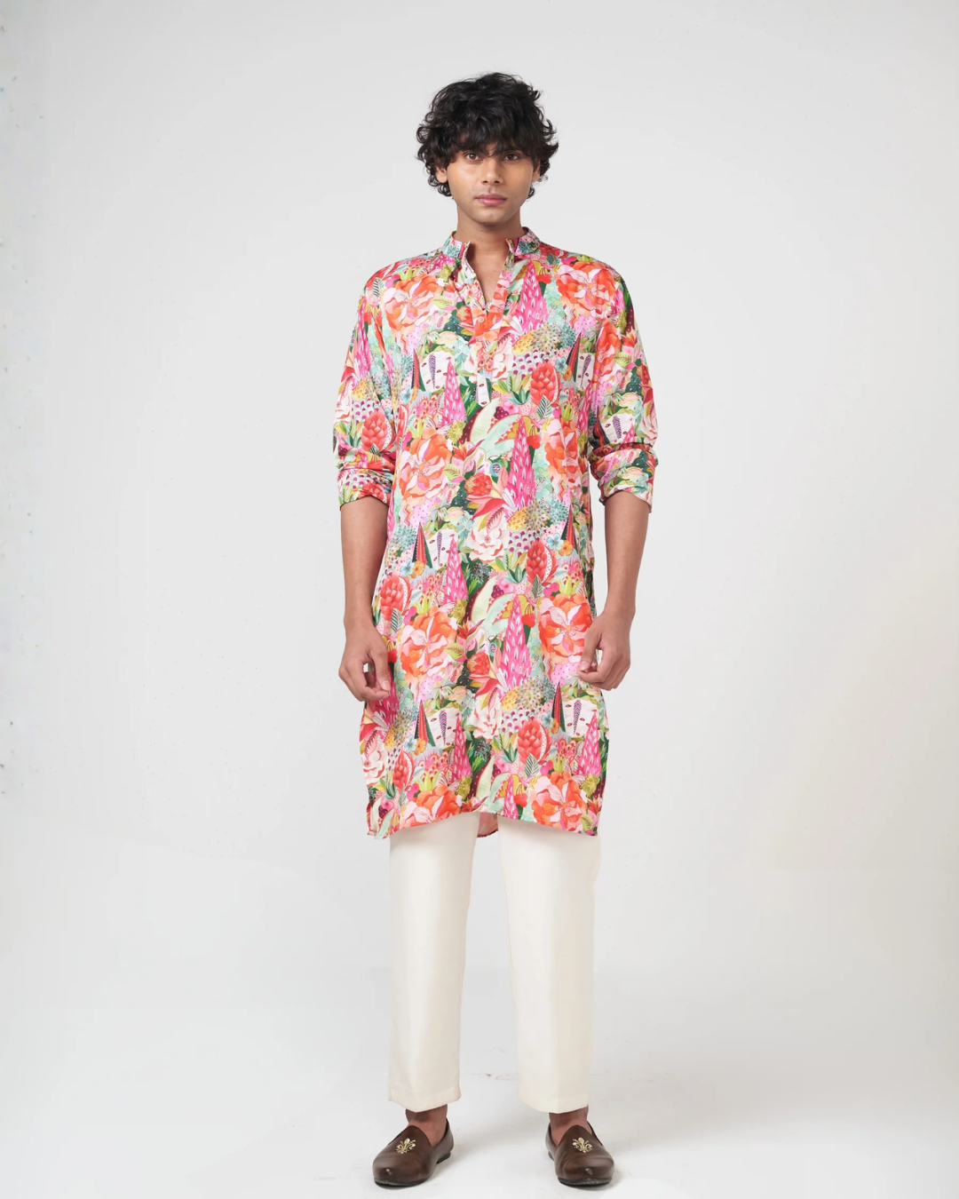 Rishi and Vibhuti - Gardern Kurta From Gulon Ke Rang