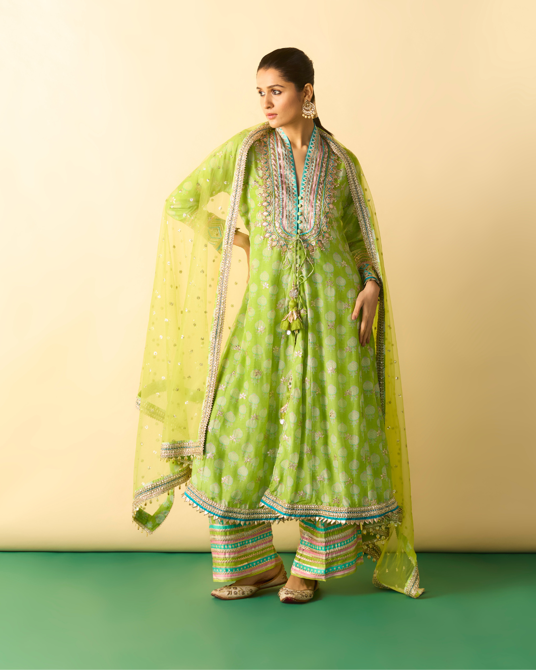 Gopi Vaid - Binita Pallazo Set From Chaar Bagh