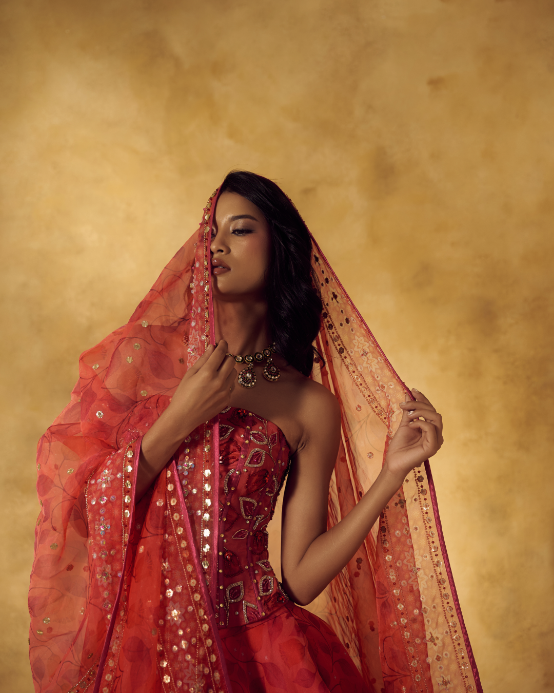 Rashika Sharma - SANA LEHENGA SET FROM LASHKARA