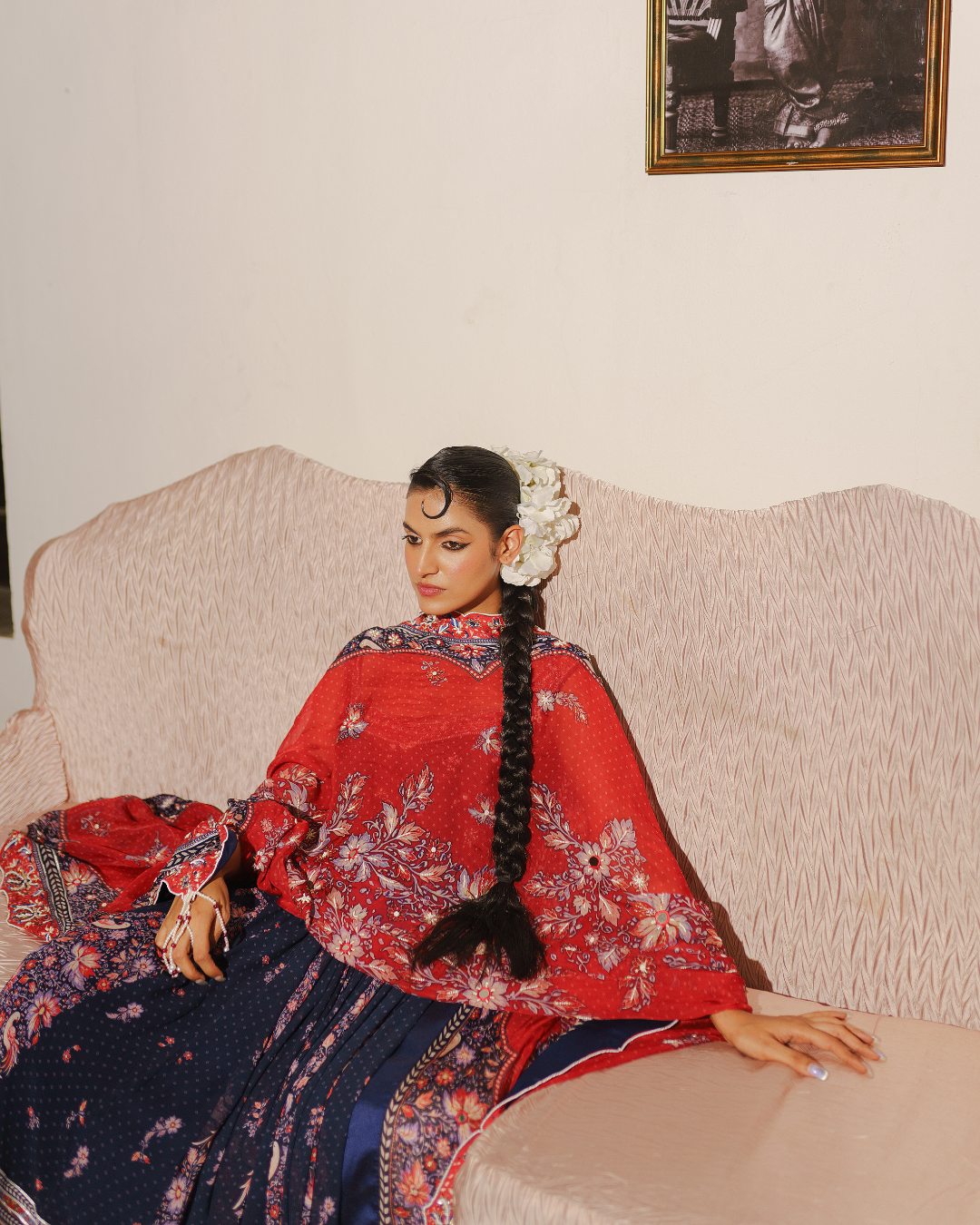 Aditi Gupta - Navy Blue Anarkali